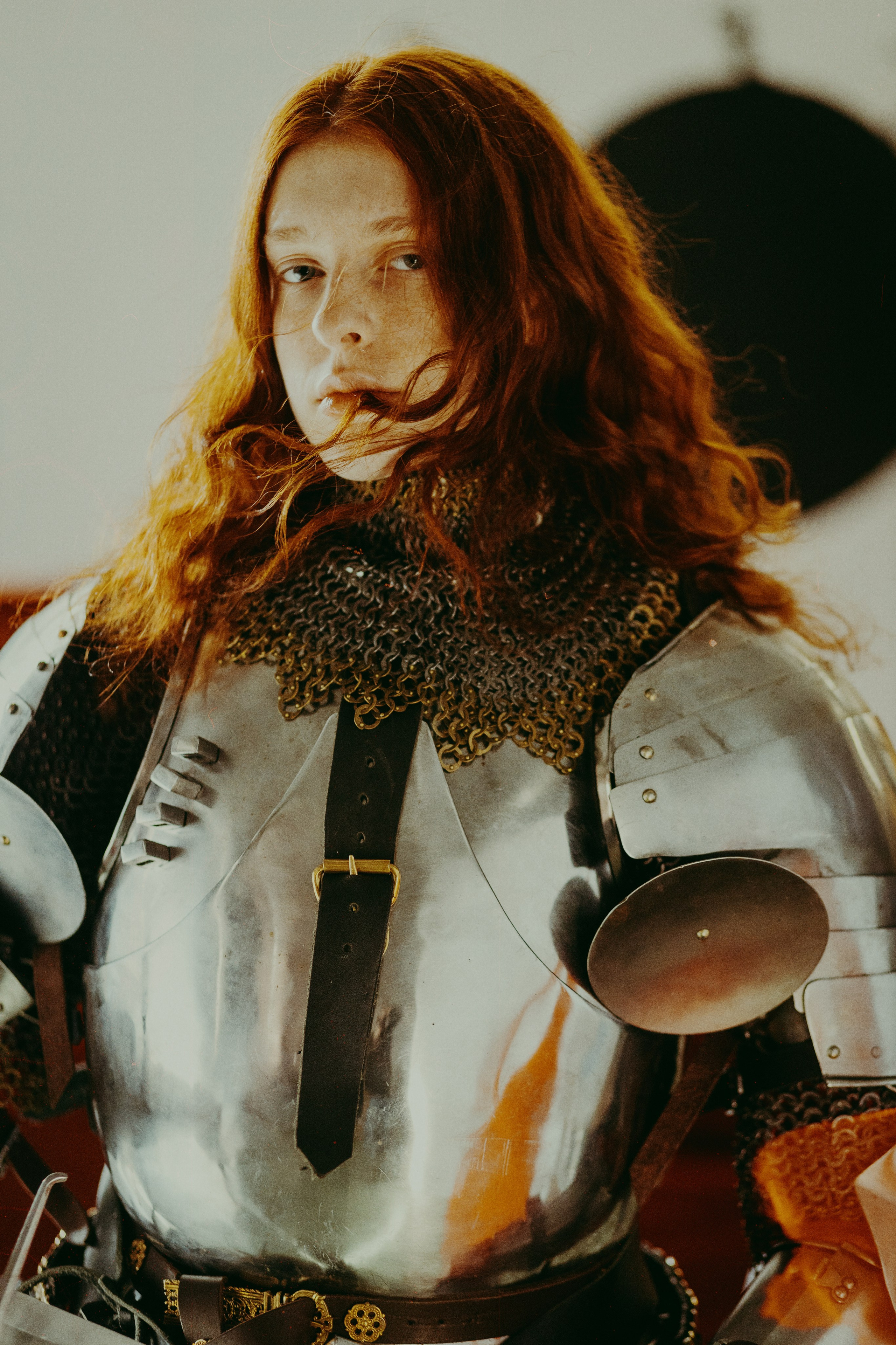 Леди рыцарь — фотосессия в Выборге