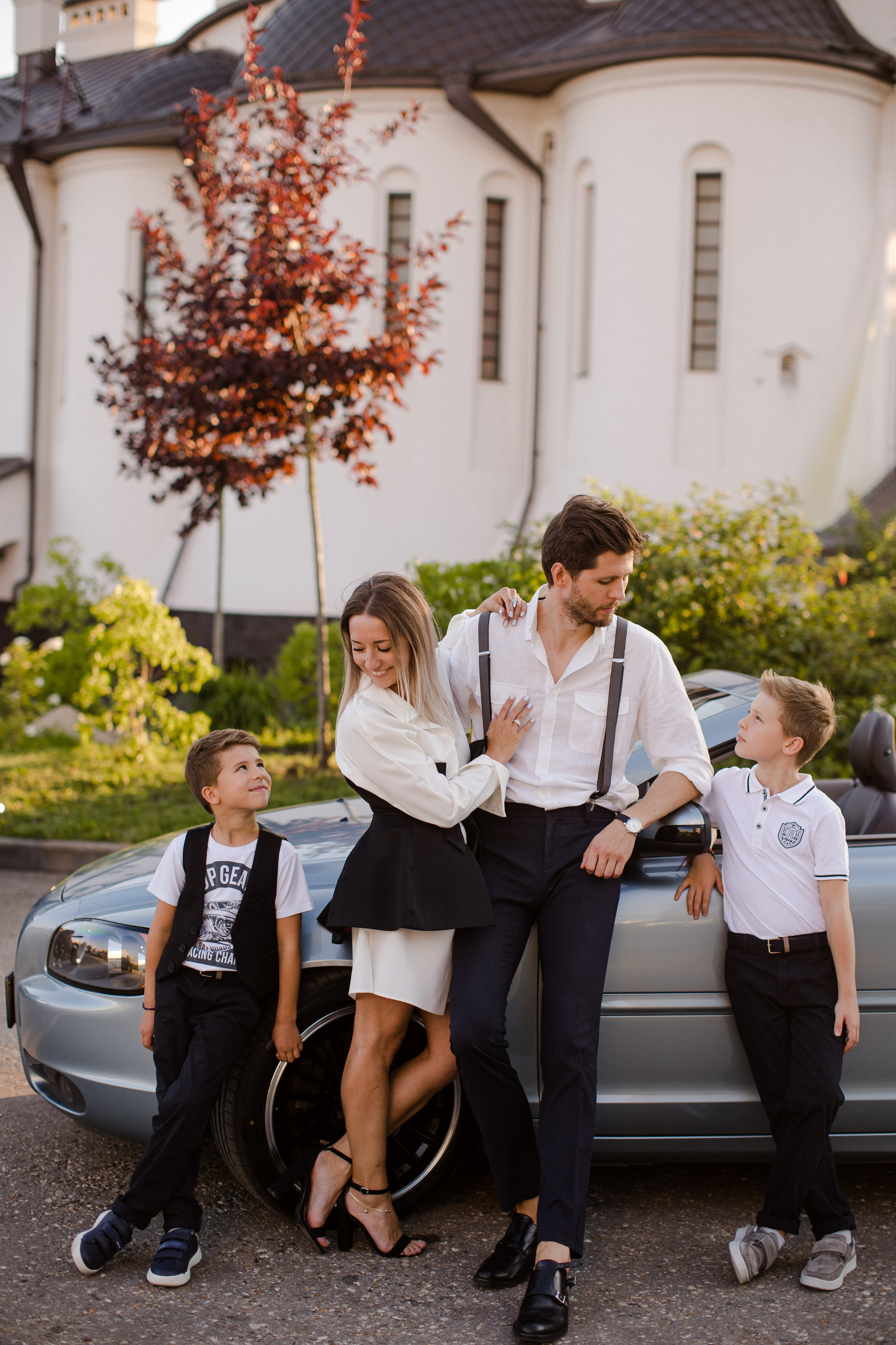 Сережа Юля и дети. Семейный и детский фотограф в Москве Кузьмина Мария