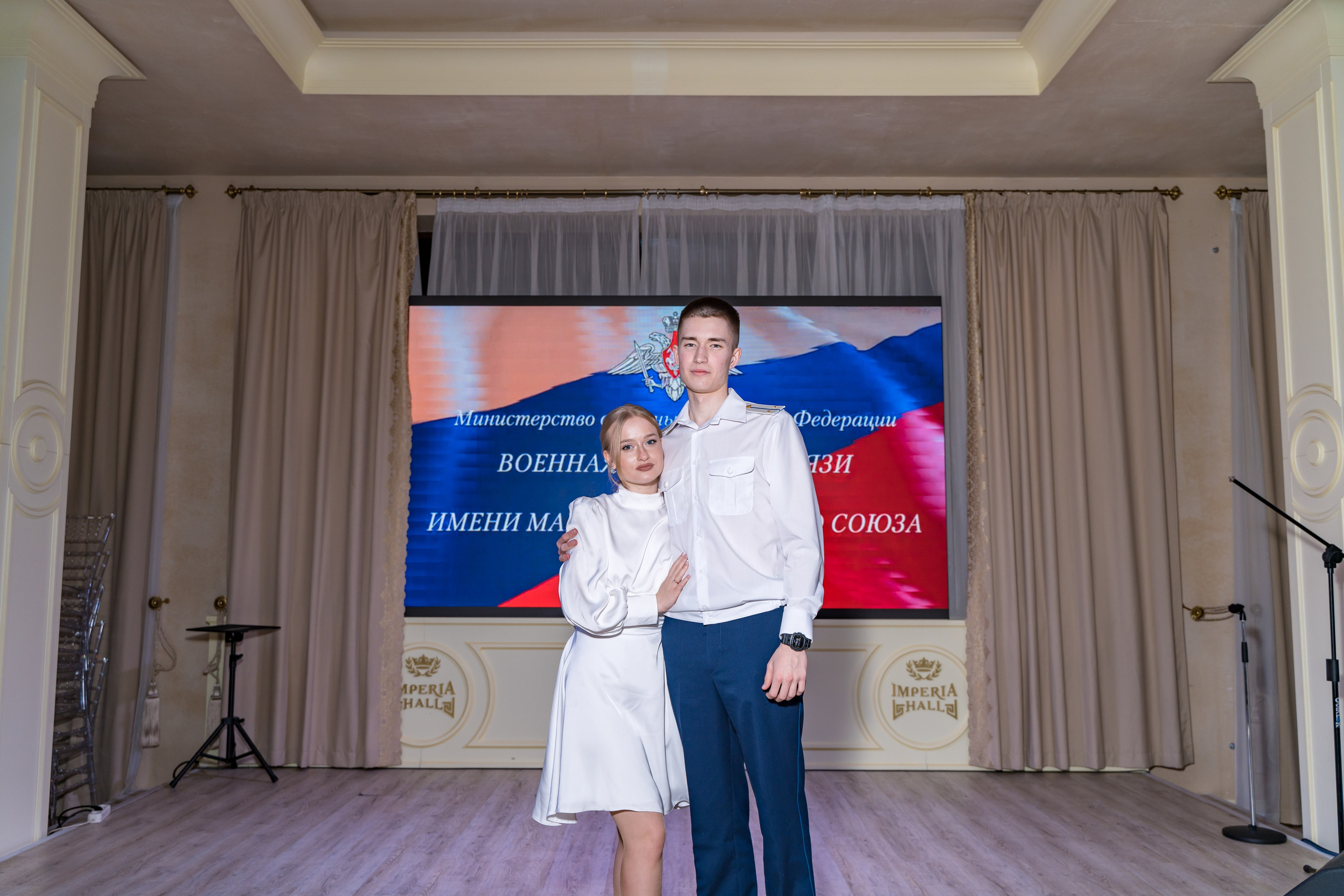 Фотосъемка выпуска военной академии и вручение дипломов