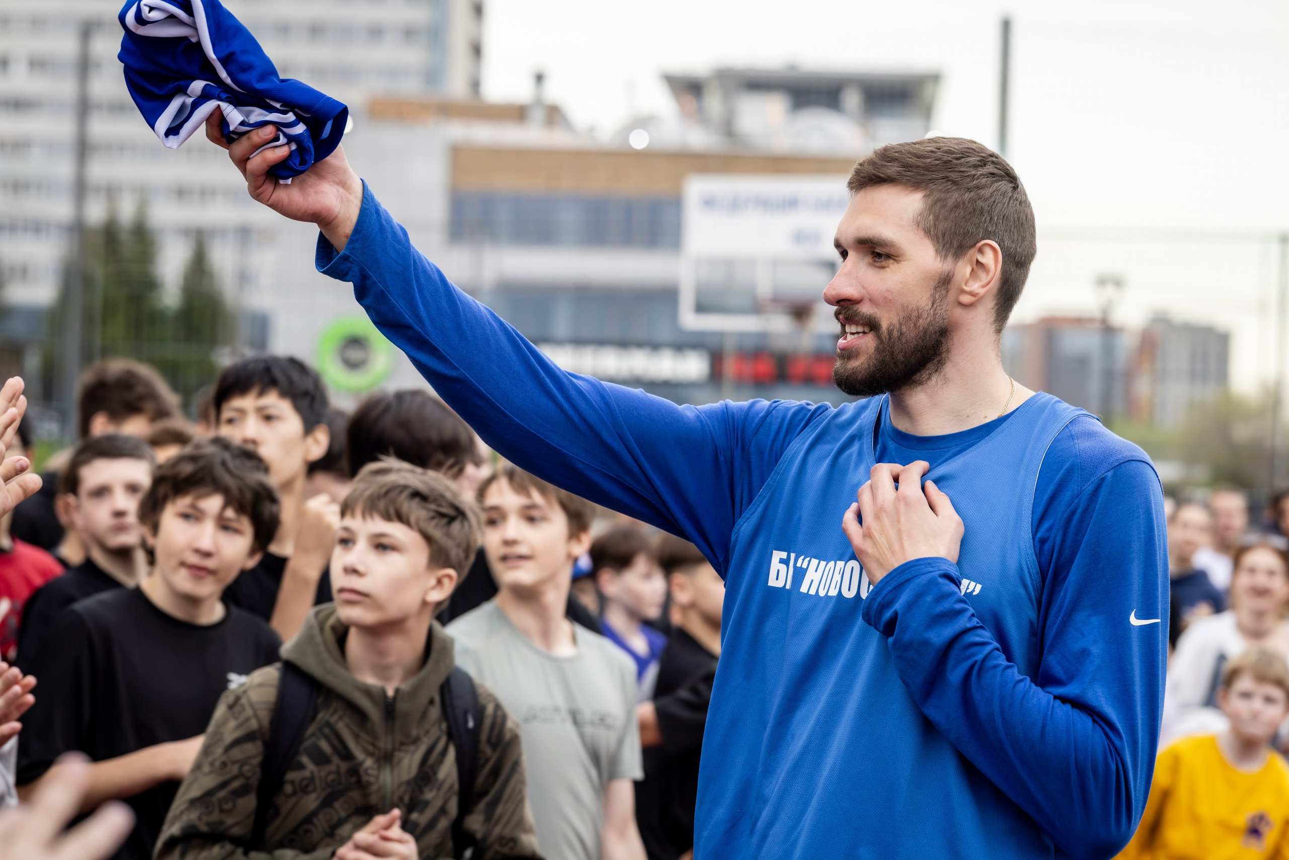 МК по баскетболу от команды БК Новосибирск. Bertran Ordo