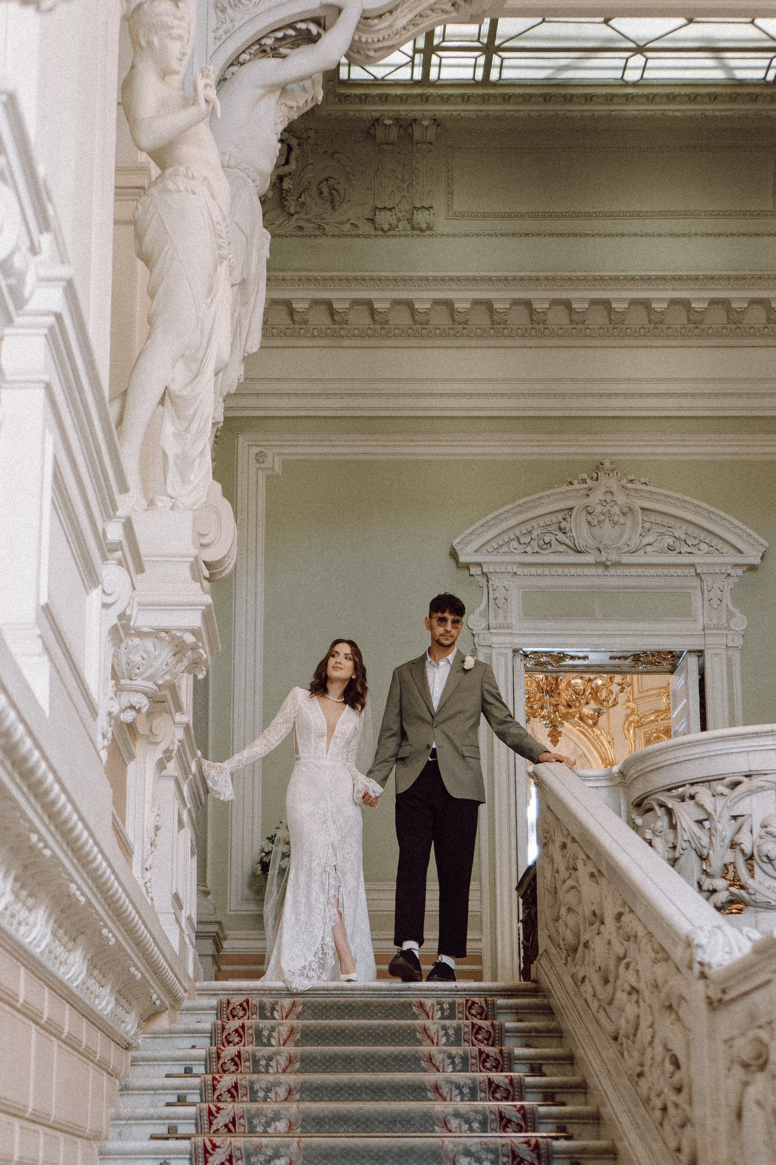 СВАДЕБНАЯ СЬЕМКА В ПЕРВОМ ДВОРЦЕ БРАКОСОЧЕТАНИЯ. Профессиональный фотограф, Санкт-Петербург — Виктория Богомолова