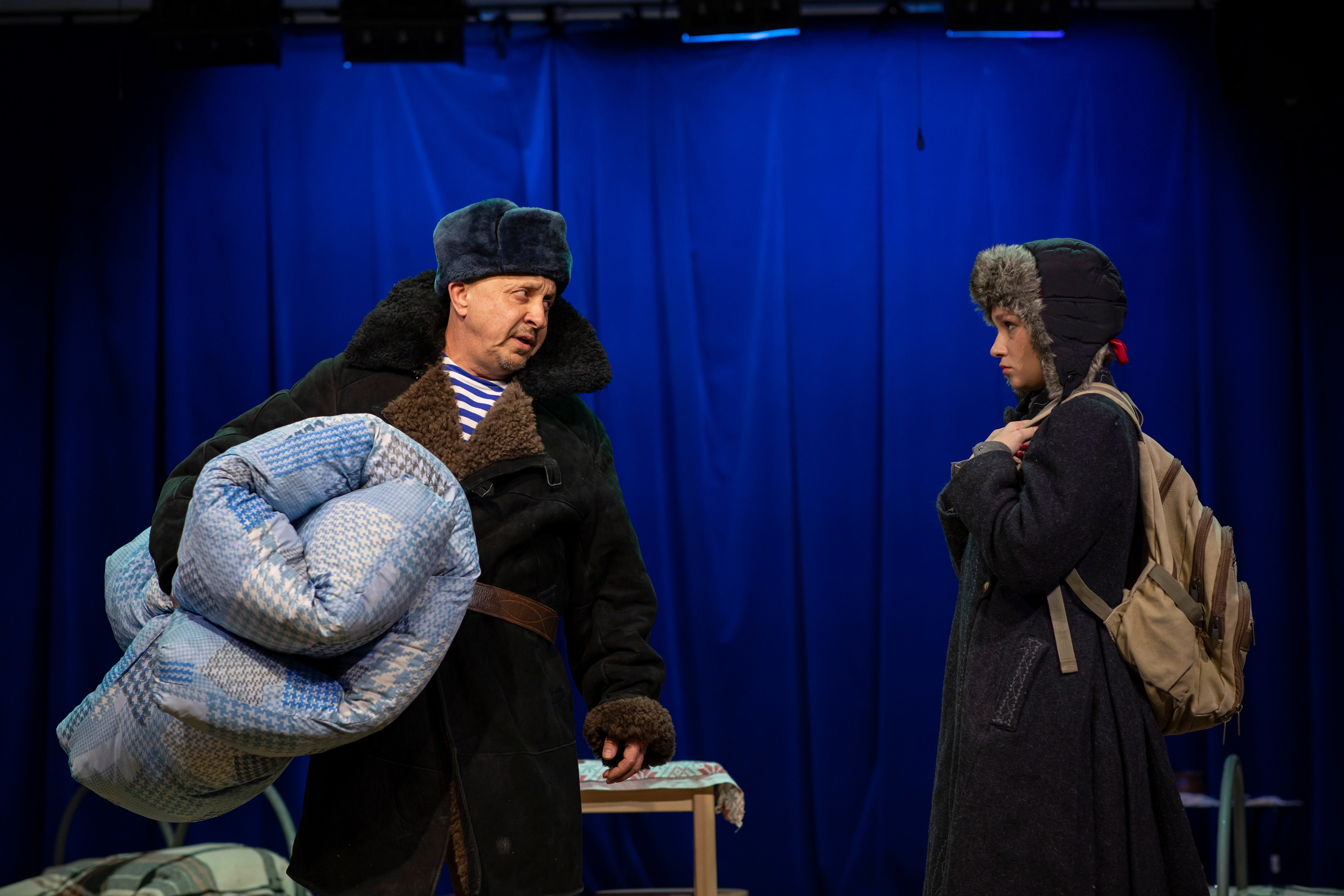 «Девчата», спектакль театральной студии «Дом». Фотограф Сергей Ловкий