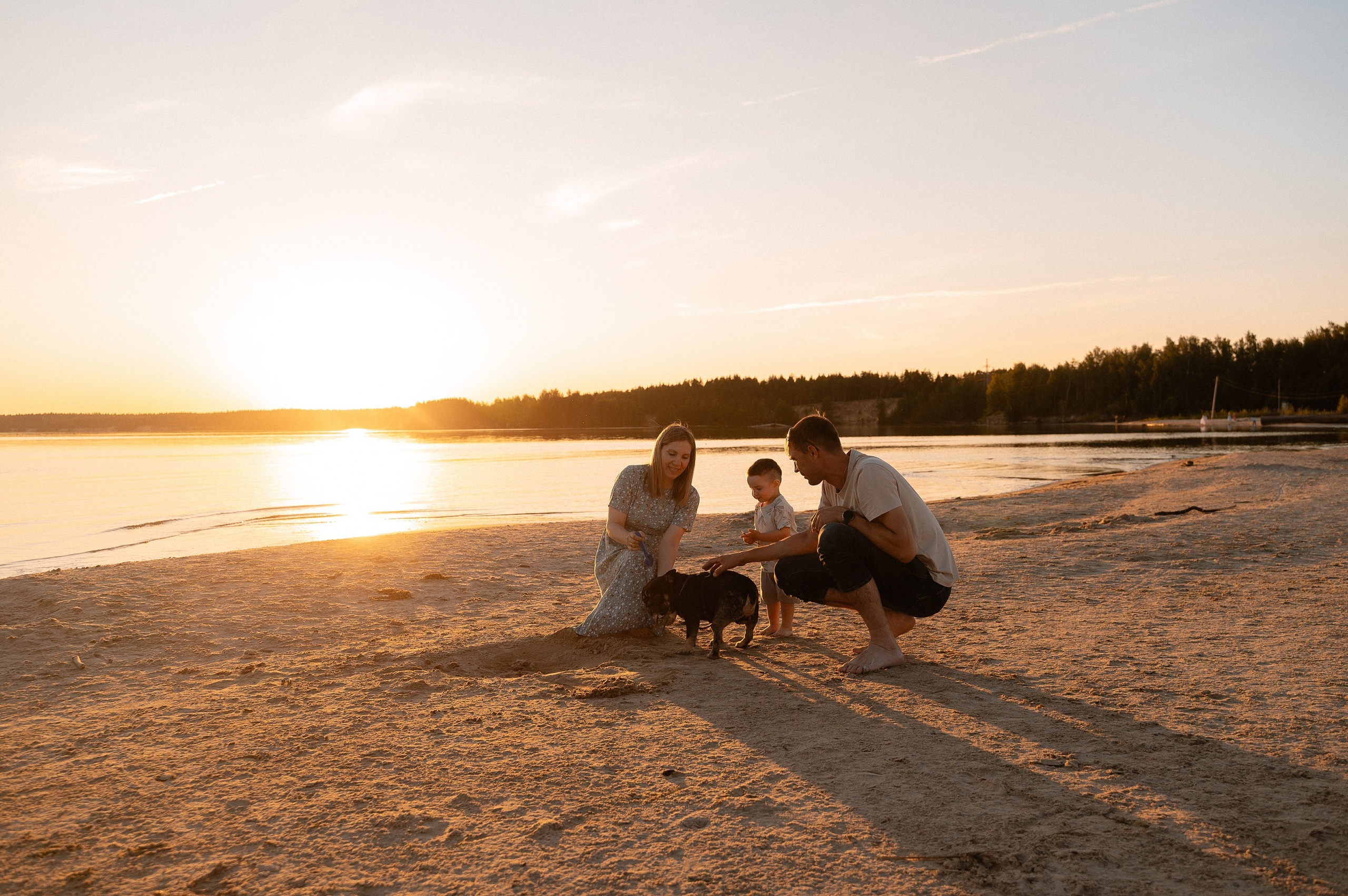 Уличная летняя семейная фотосессия. Свадебный и семейный фотограф в Чебоксарах Ирина Левнер