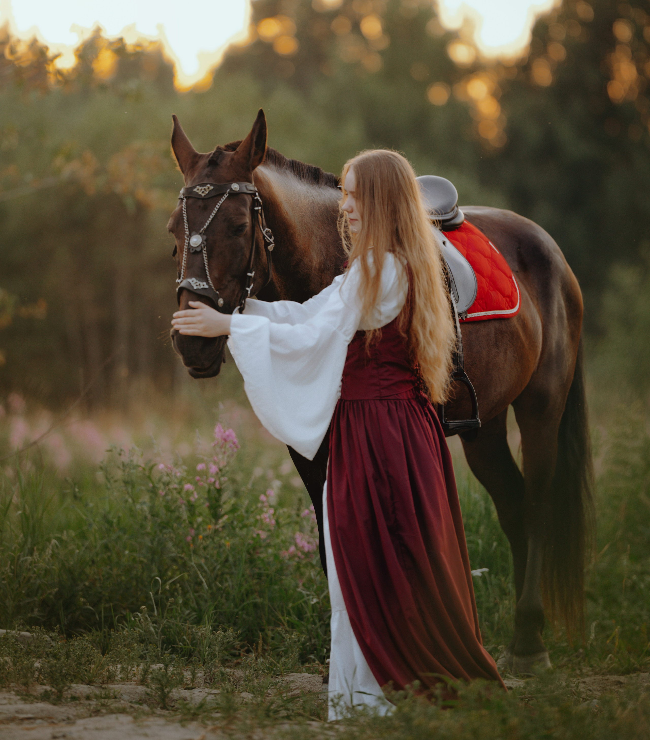 Аренда лошадей для фотосессии в Петрозаводске. Фотограф Варвара Ермоленко