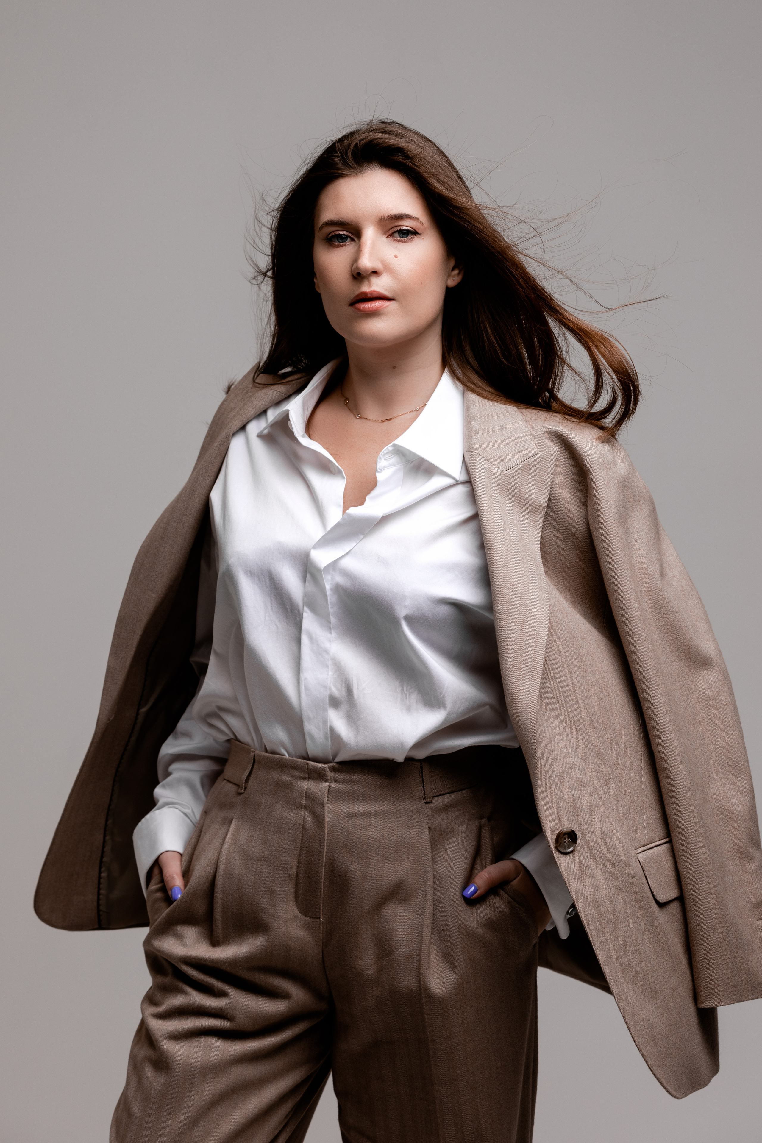 Классическая студийная съёмка для Ксении. Профессиональный фотограф в Москве Оксана Богданец