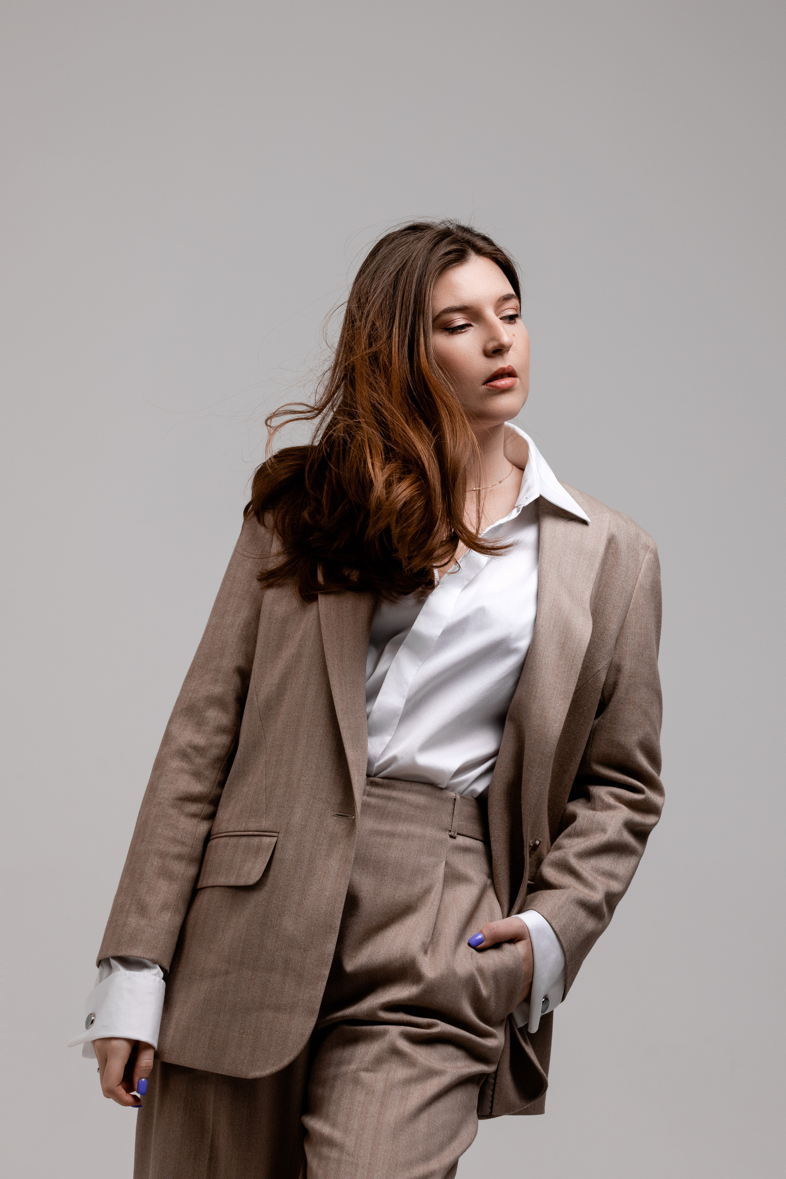 Классическая студийная съёмка для Ксении. Профессиональный фотограф в Москве Оксана Богданец