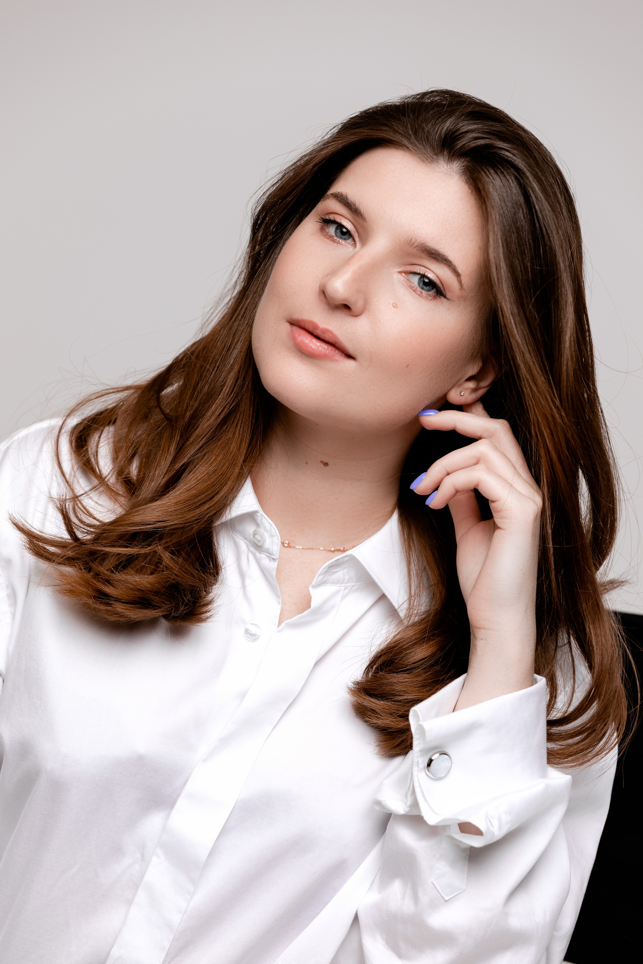 Классическая студийная съёмка для Ксении. Профессиональный фотограф в Москве Оксана Богданец