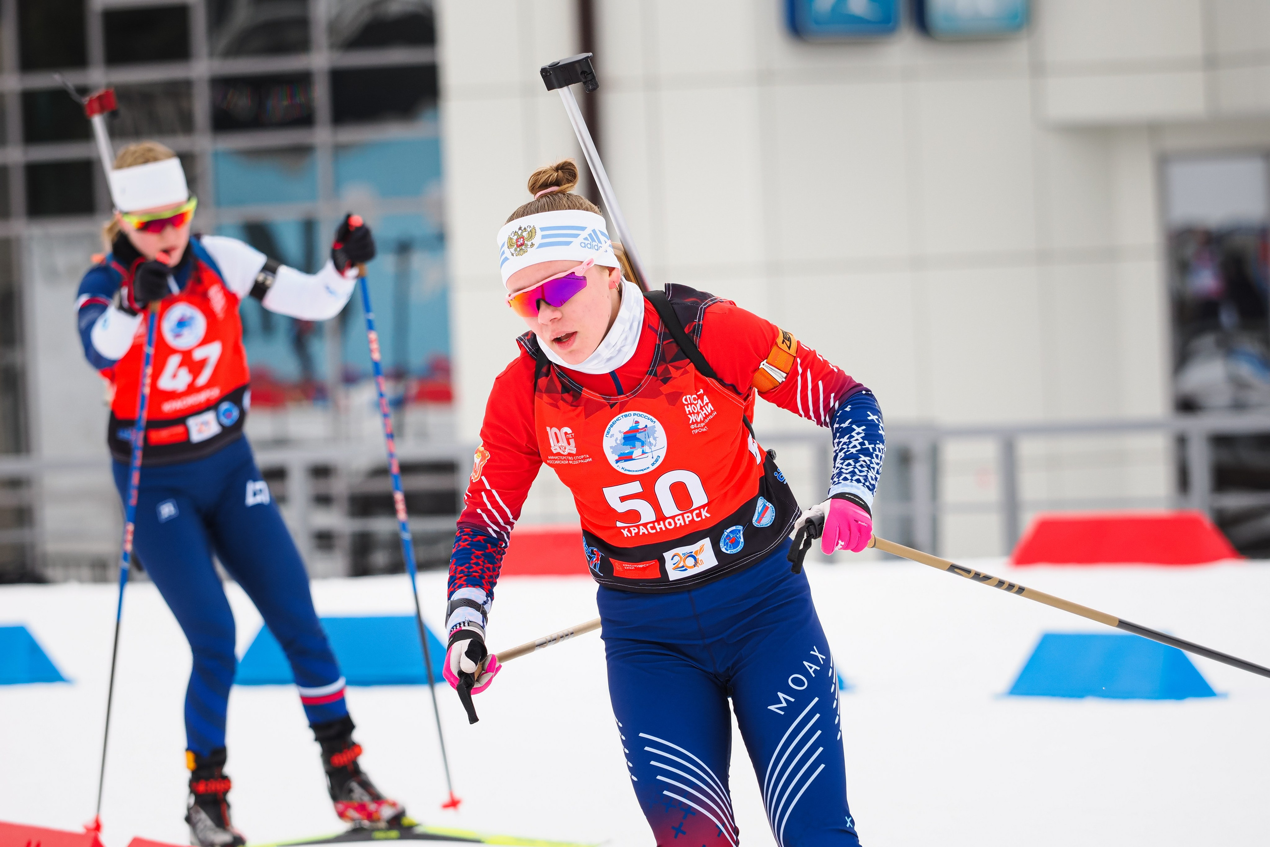 Биатлон / Первенство России. Репортажный фотограф Алексей Козьмин