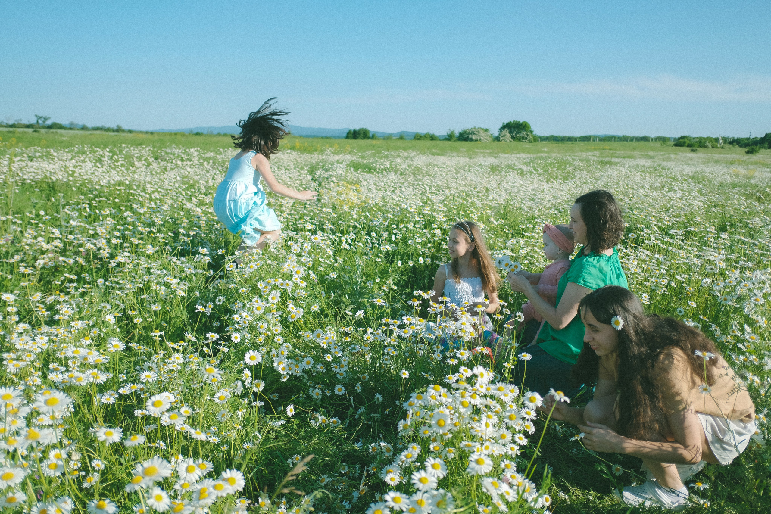 Ждановы в ромашках. Женский и семейный фотограф в Краснодаре и крае Таня Мустафина