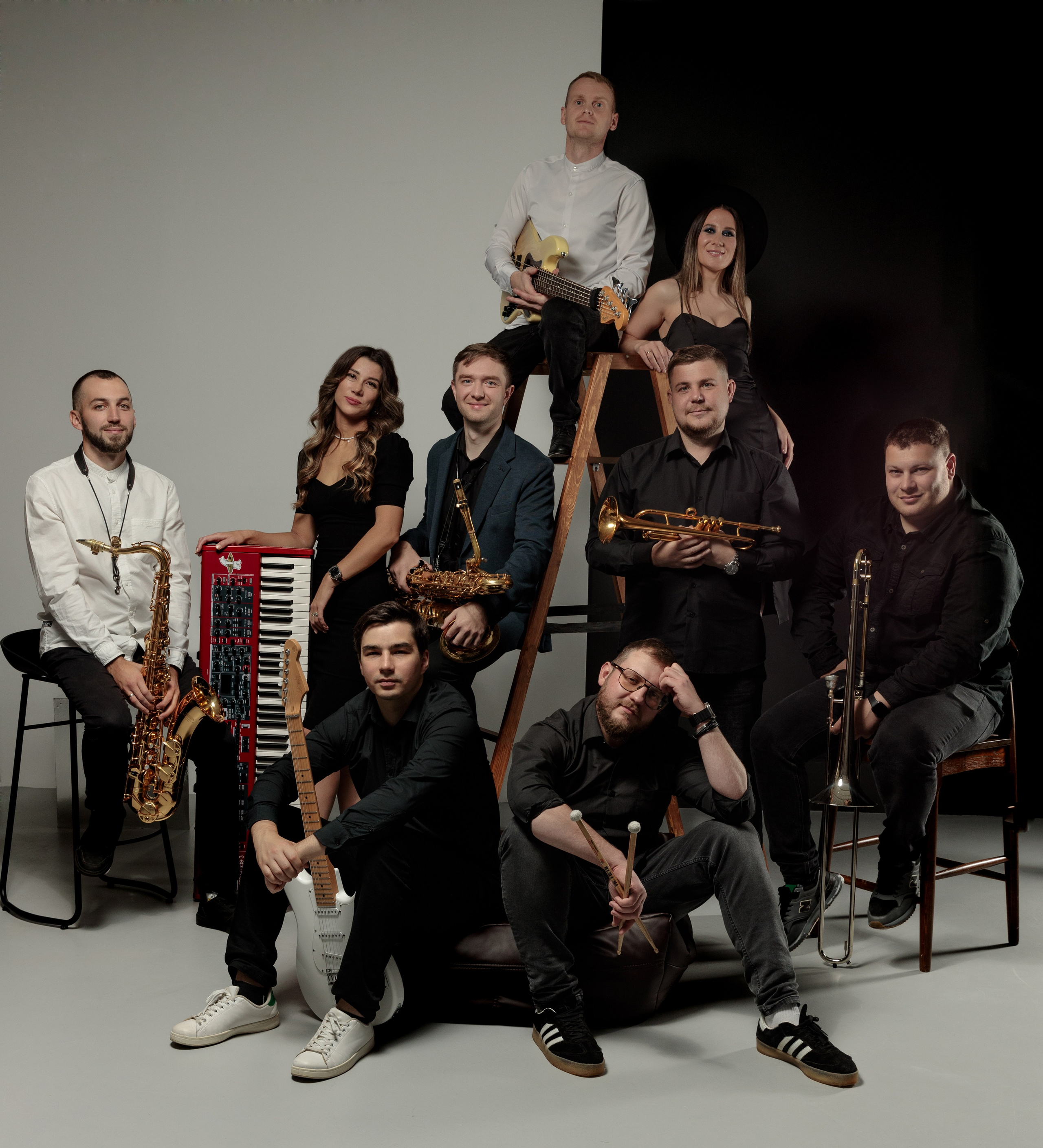 Jazz Band «Без баяна». Авето фото. Выпускные альбомы Камчатка