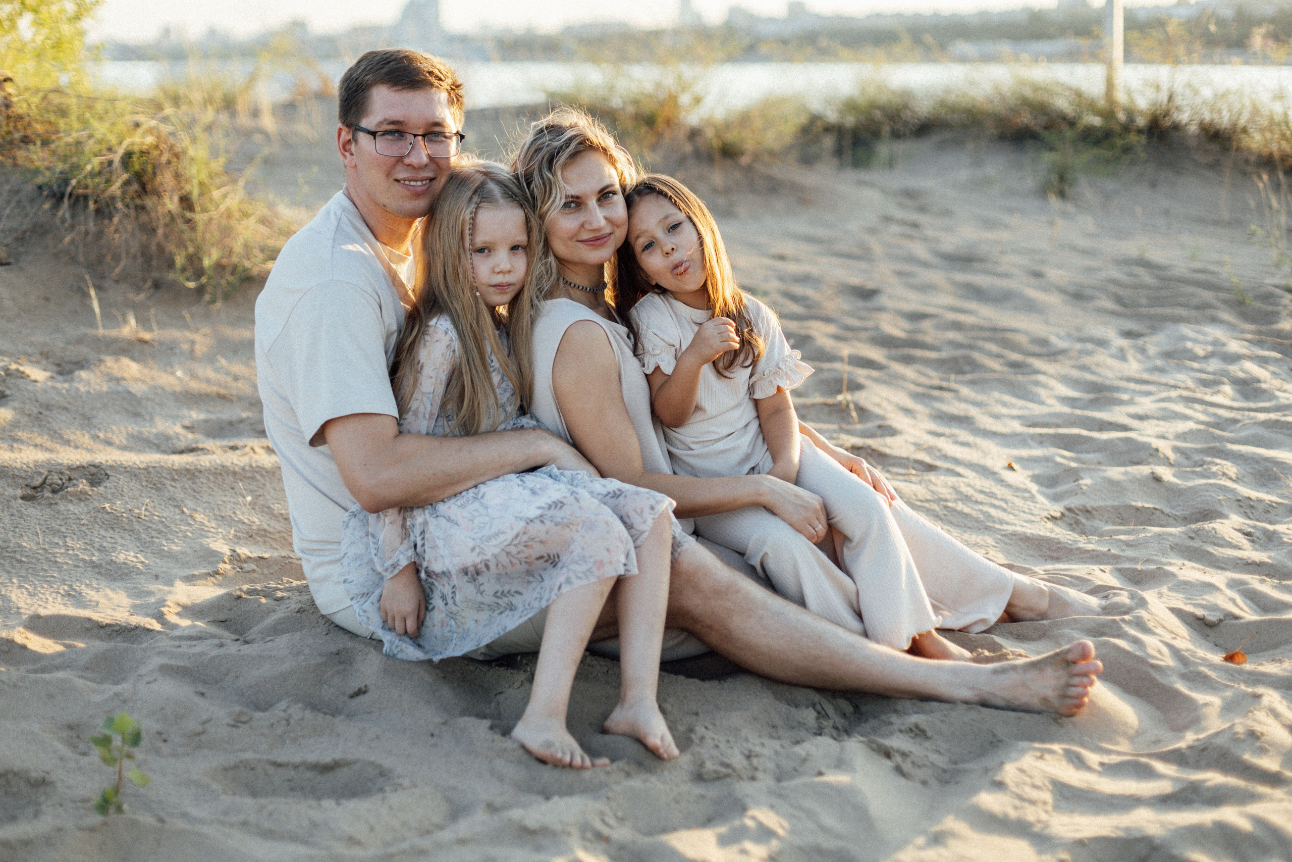 Саша + Женя + Настя + Аня. Семейный фотограф Елена Баган Волгоград