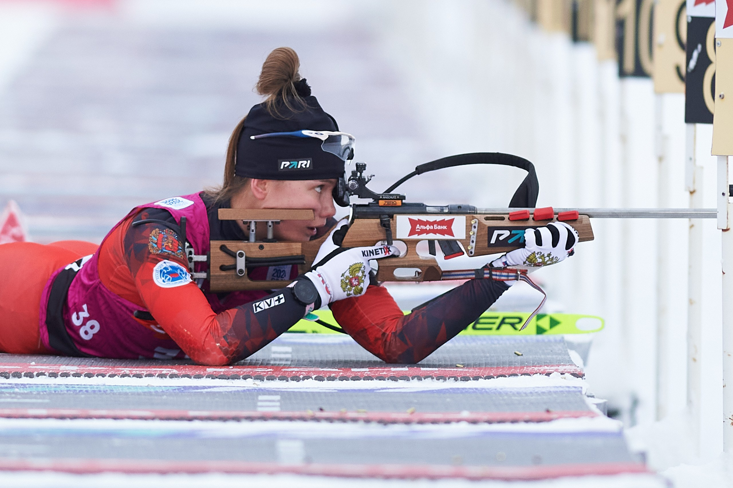 Биатлон. Чемпионат России — 2024/2025, 3-й этап, Ижевск. Ижевская винтовка. Спортивный репортажный фотограф в Ижевске Сергей Мерзляков