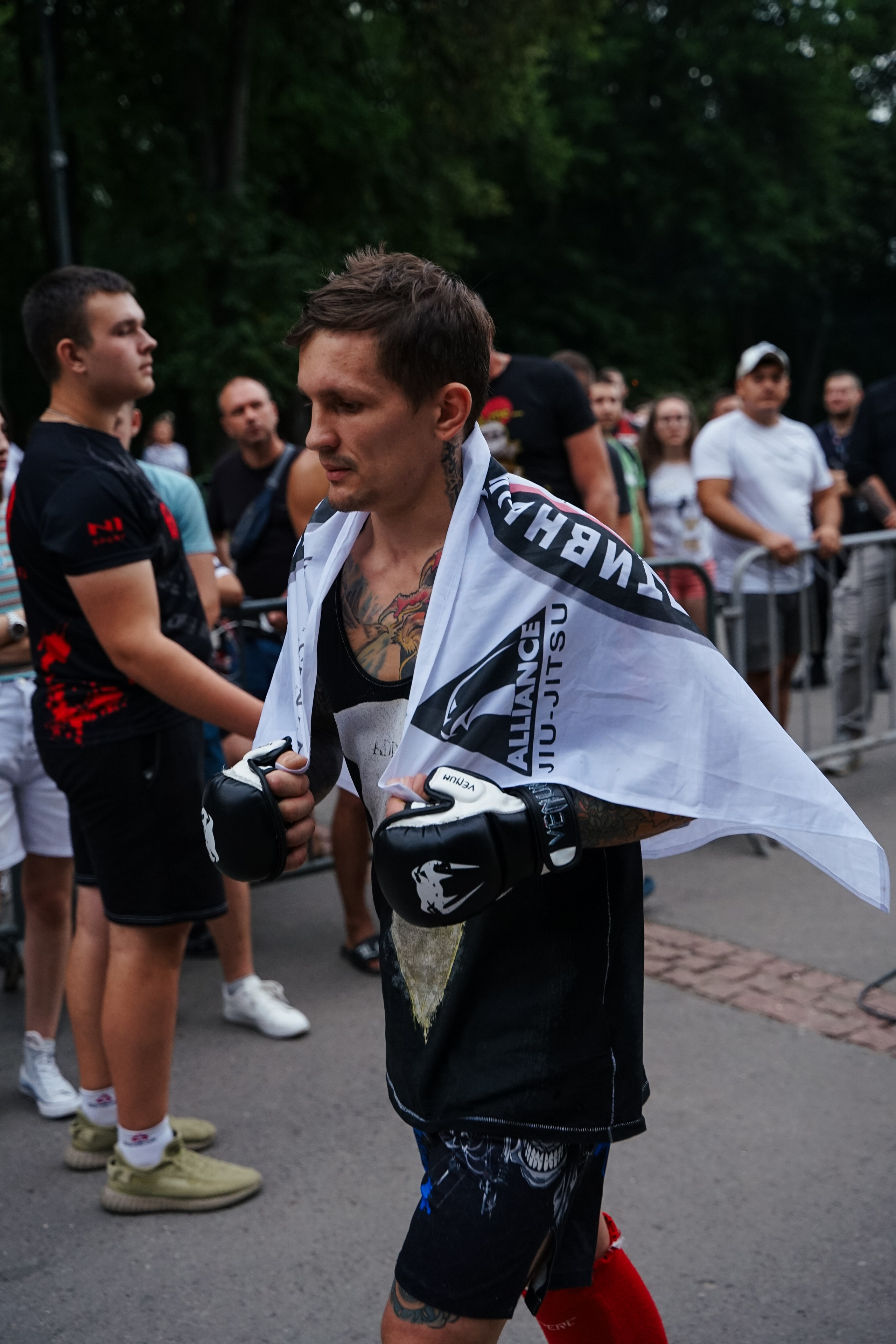 Вечер боев в ЦПКиО. Фотограф Надежда Погребняк | Рязань | Москва