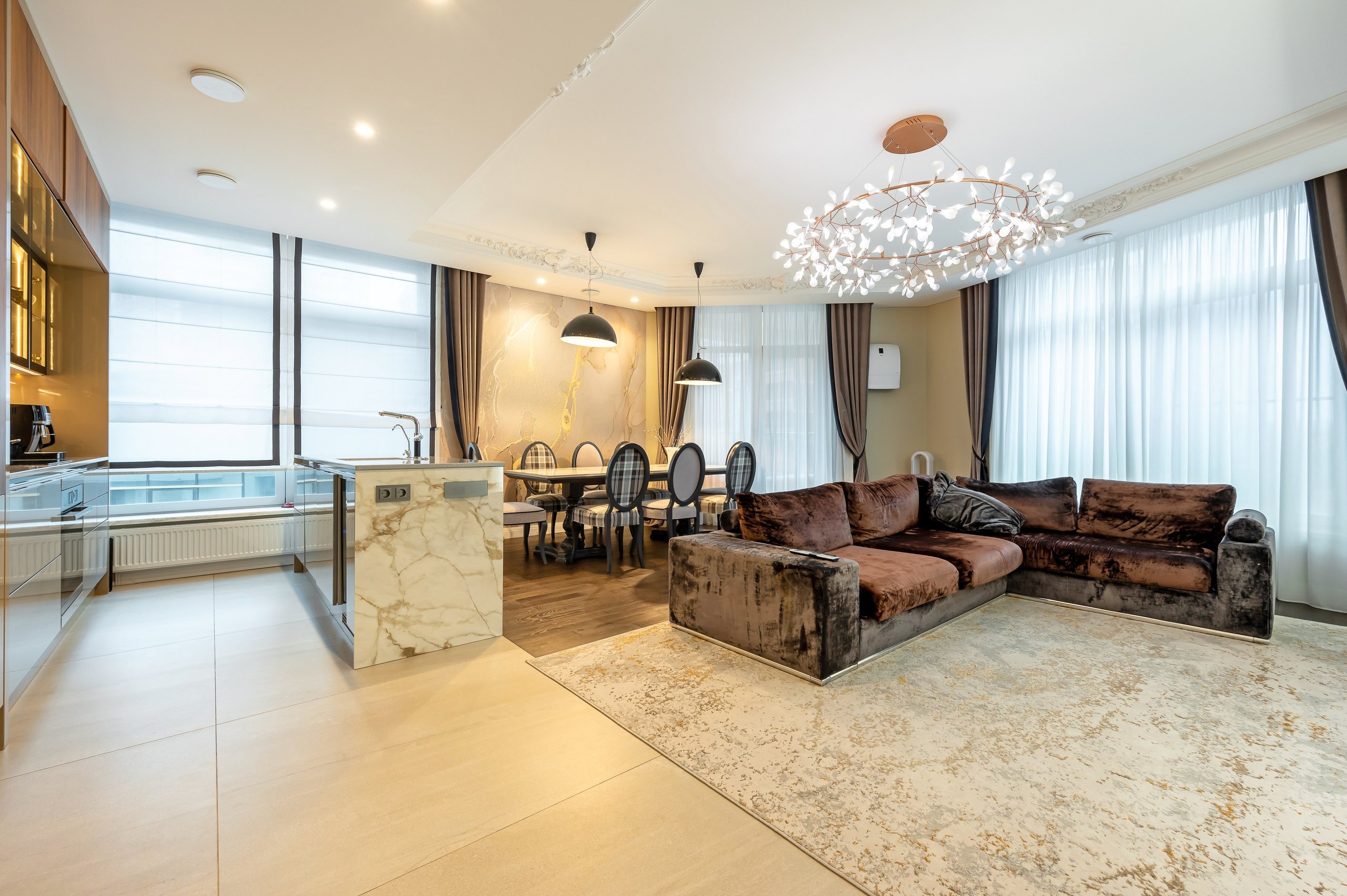 Квартира на Ждановской. Интерьерный фотограф. Фото- видеосъемка недвижимости Санкт-Петербург