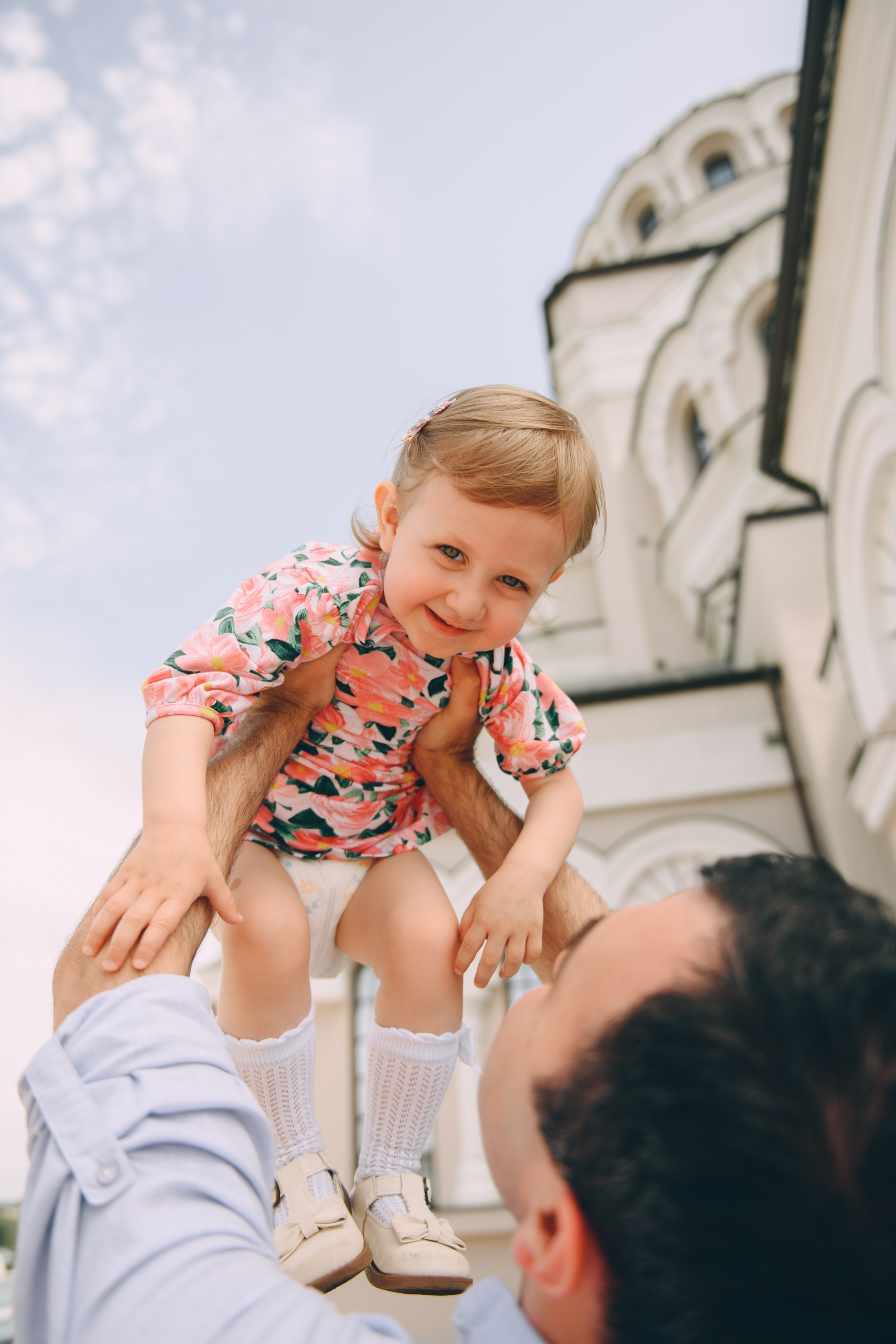 Крещение в храме Нерукотворного Образа Христа Спасителя. Свадебный и семейный фотограф София Невская