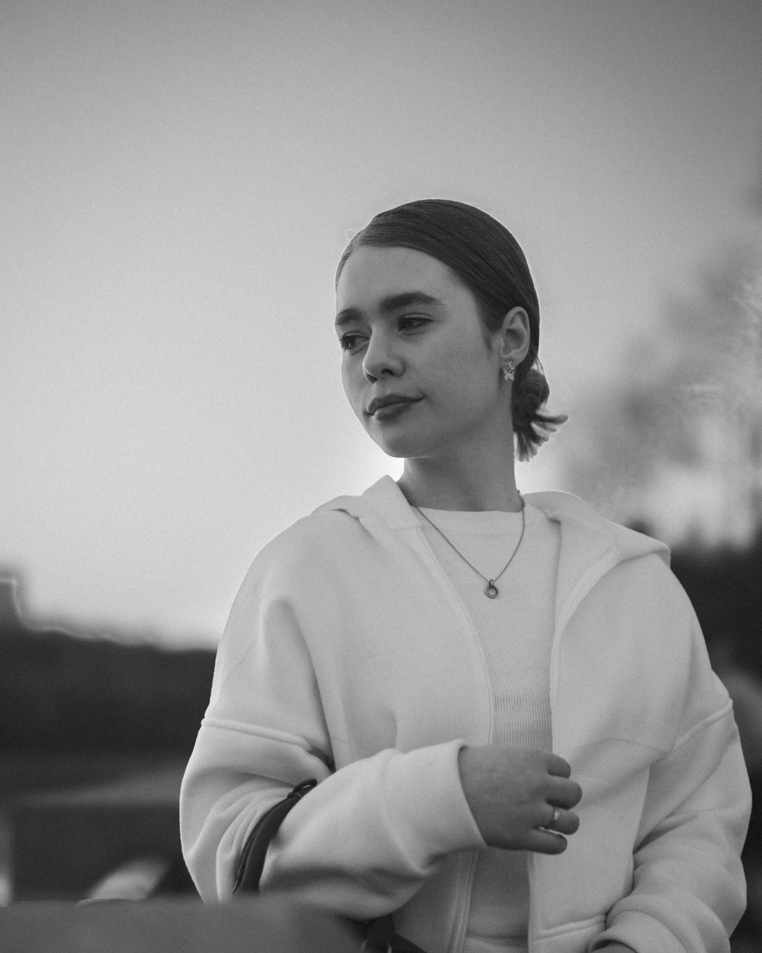 Черно-белый портрет. Портретный фотограф в Москве Владимир Саяпин