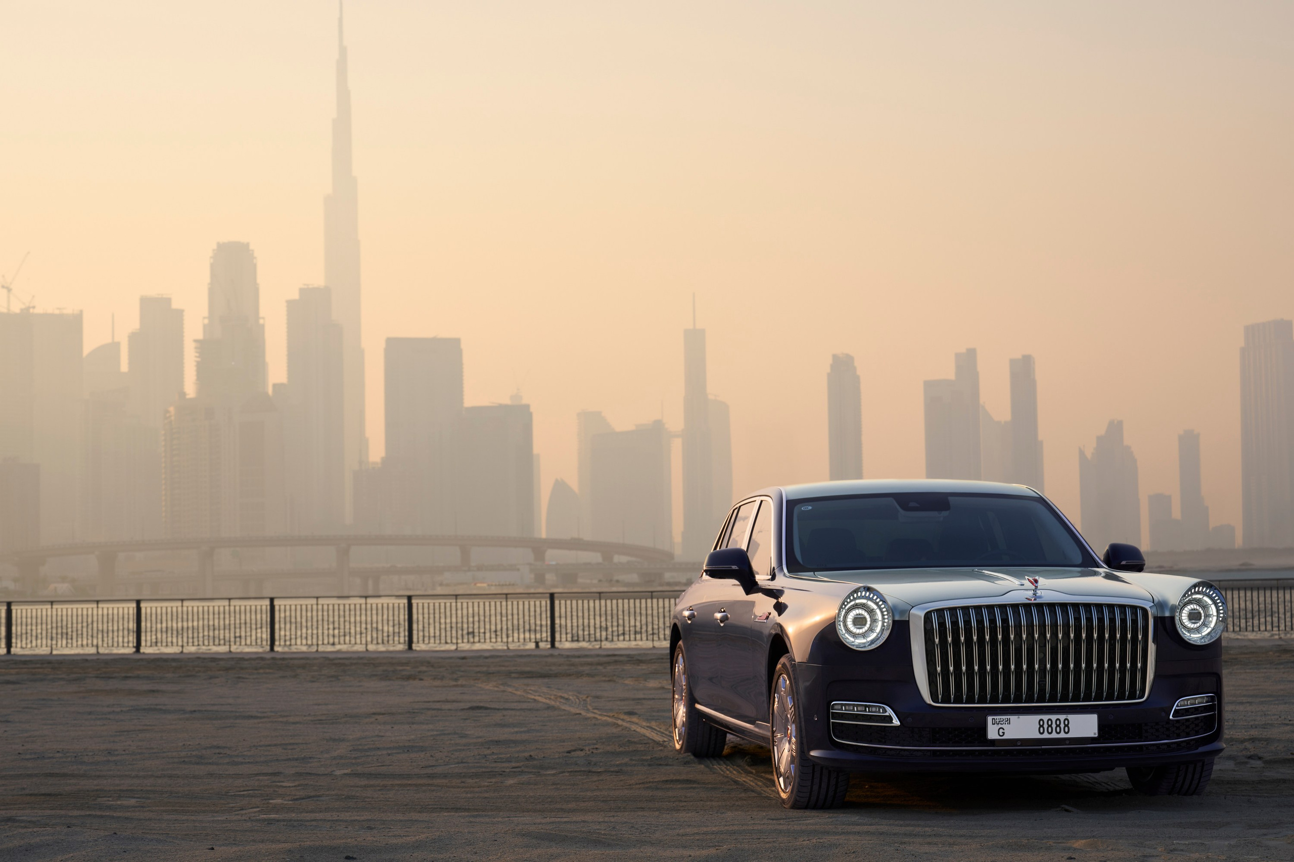 Hongqi Golden Sunflower. Creative photographer Denis Klero