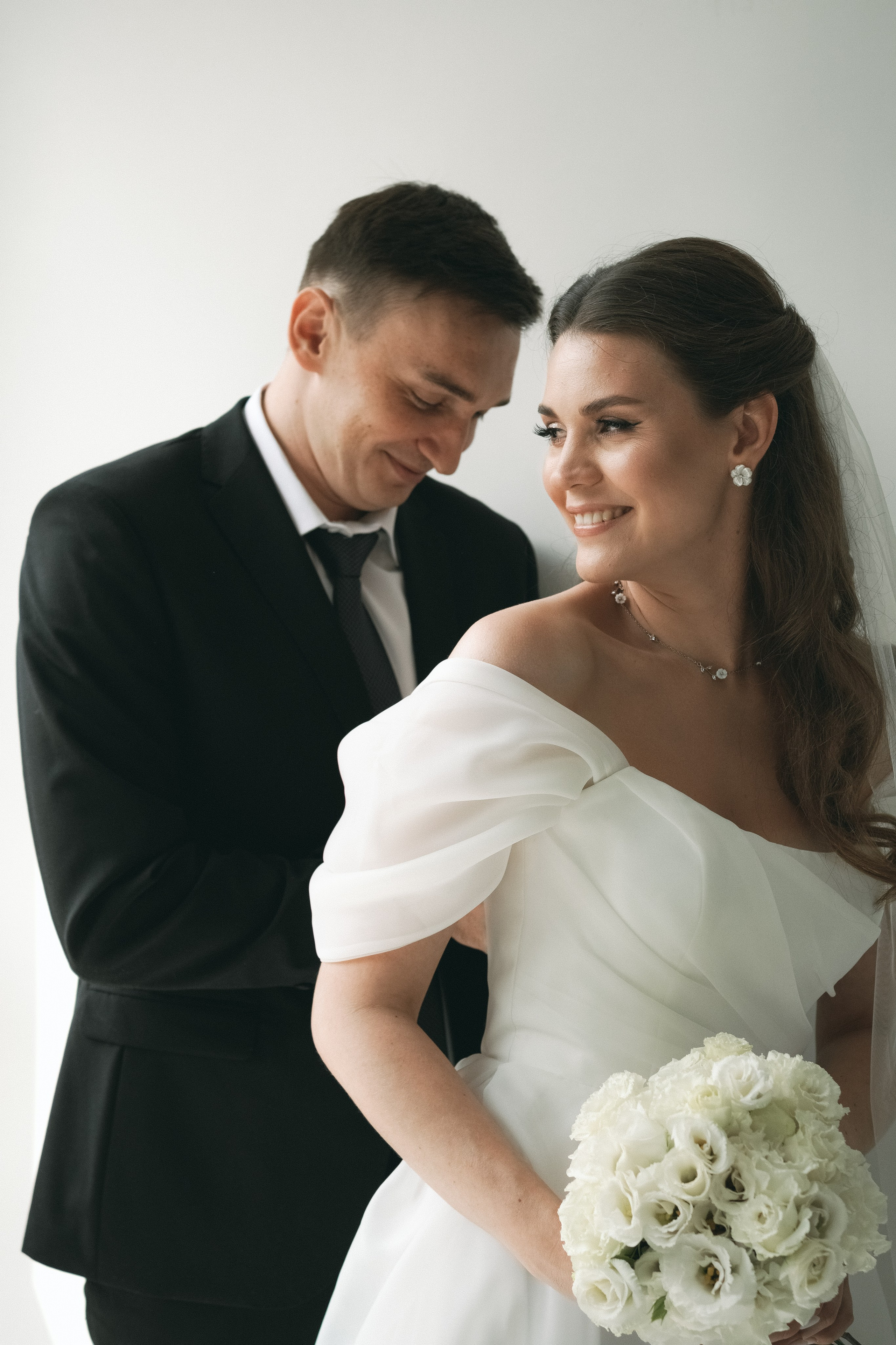 Свадебная история в студии. Свадебный и семейный фотограф Афанасьева Анна в Кисловодске