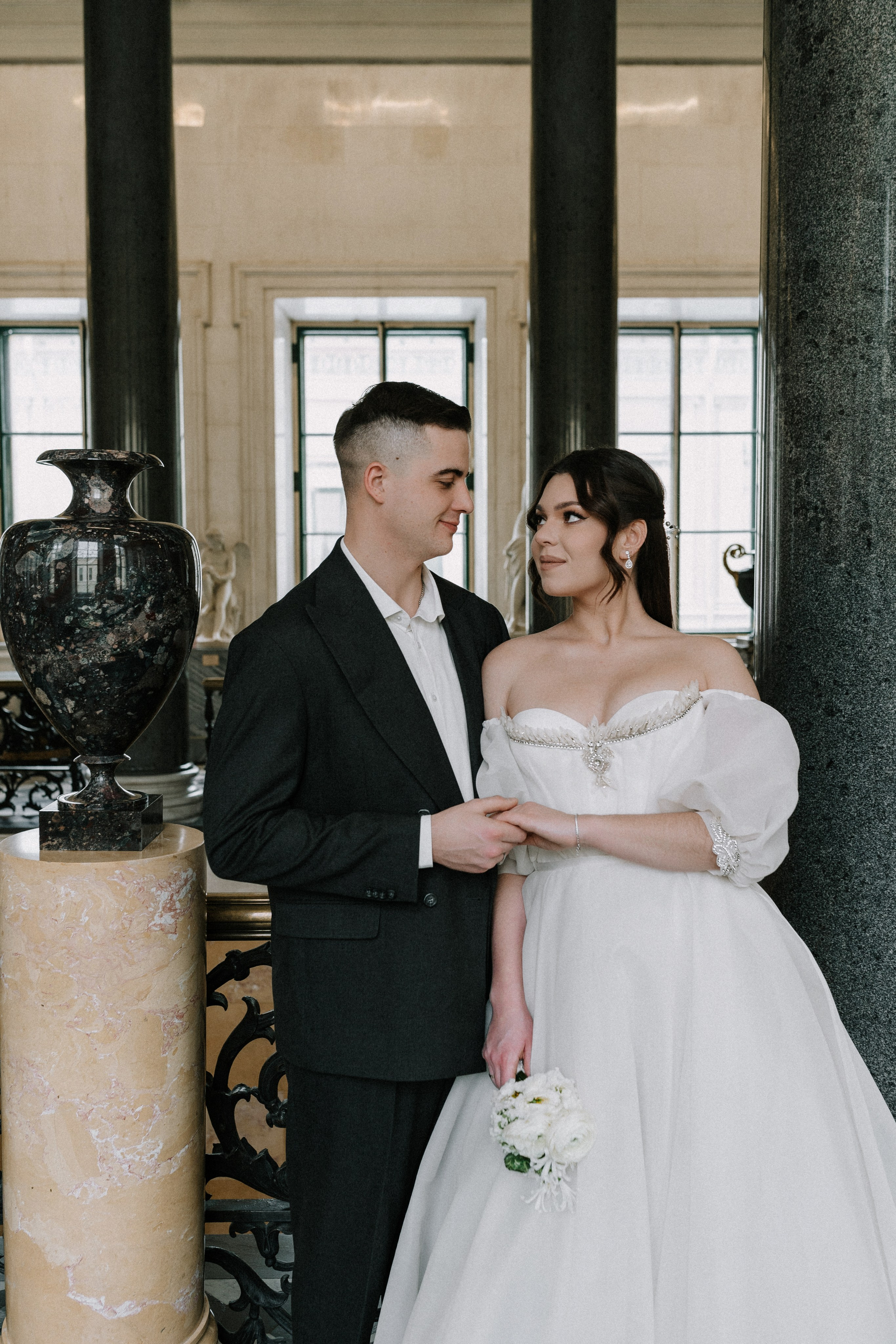 Ксения и Эдуард с пленкой 35 mm. Фотограф в Санкт-Петербурге Юлия Гербель