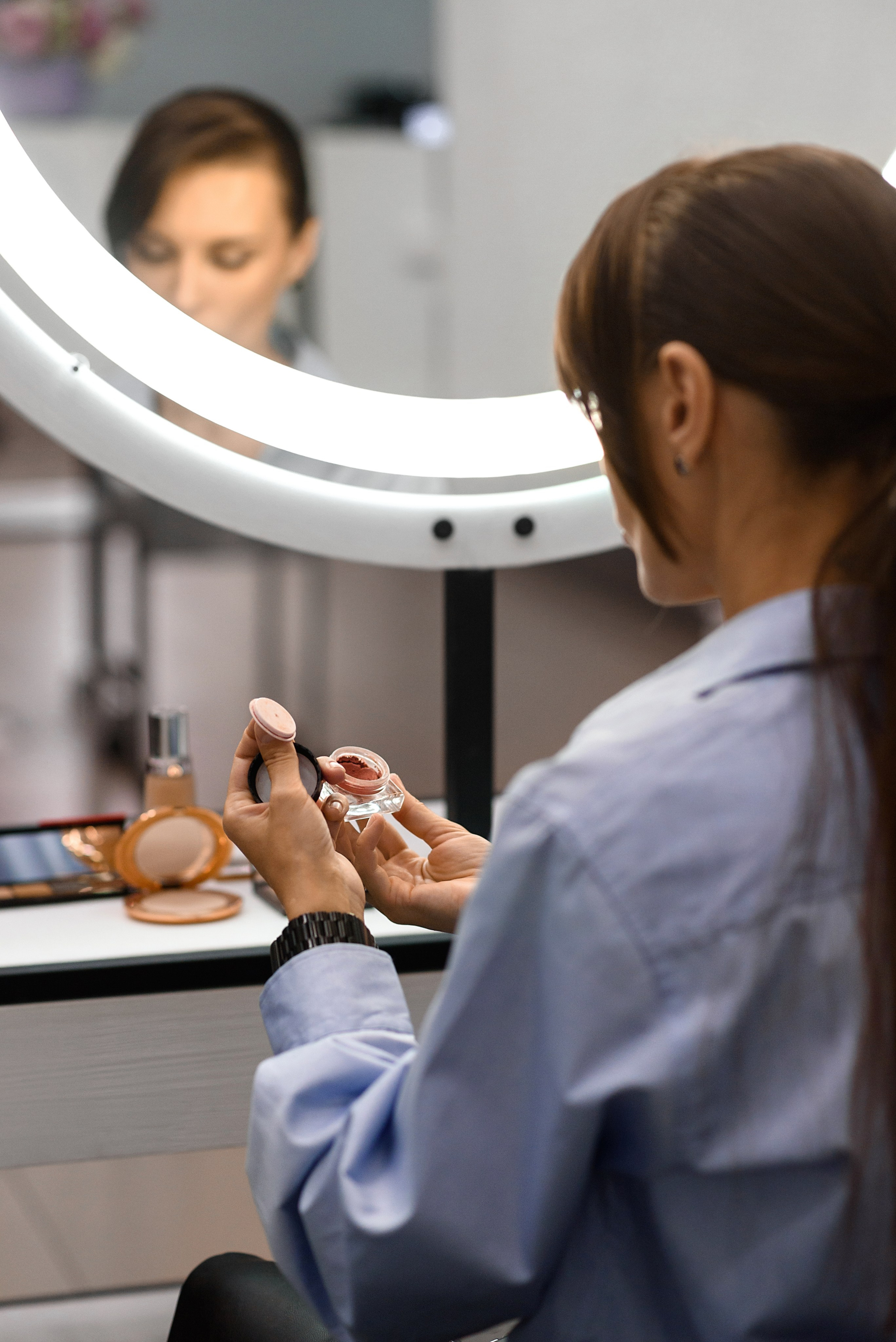 Brand съемка для визажиста, имиджмейкера. Фотограф Москва Кристина Георгиева