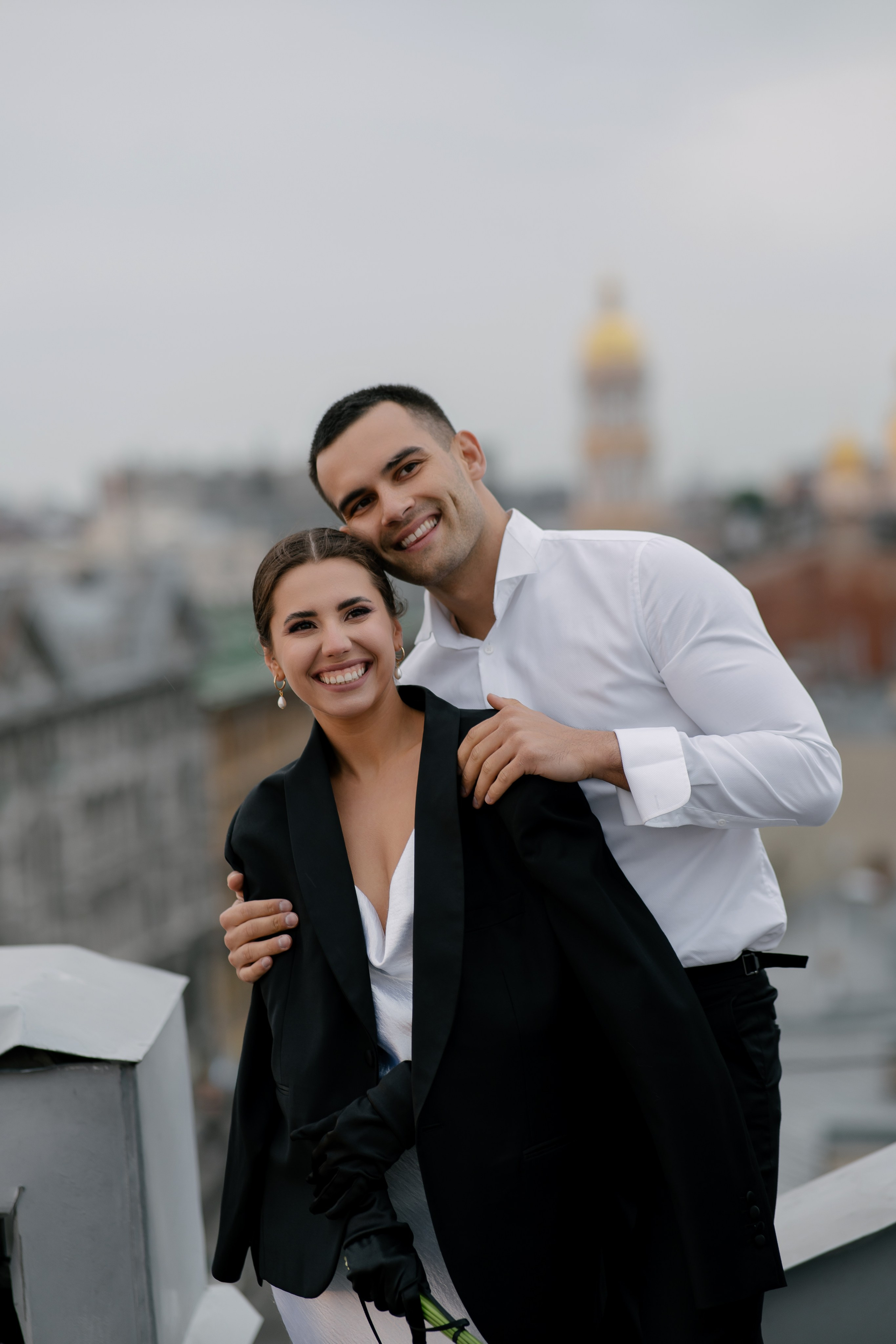 На крышах Питера. Семейный и свадебный фотограф в Красногорске Анастасия Тихонова