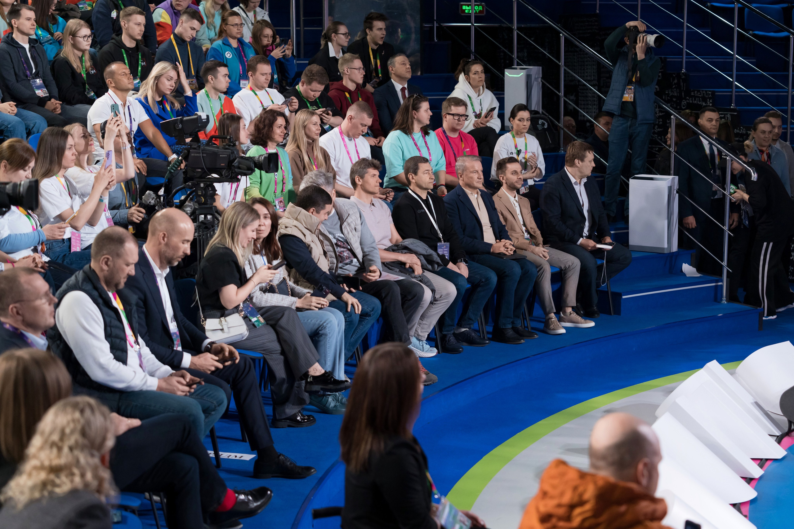 Герман Греф на Всемирном Фестивале Молодежи 2024. Репортажный фотограф в Красной Поляне и Сочи Павлюченко Екатерина