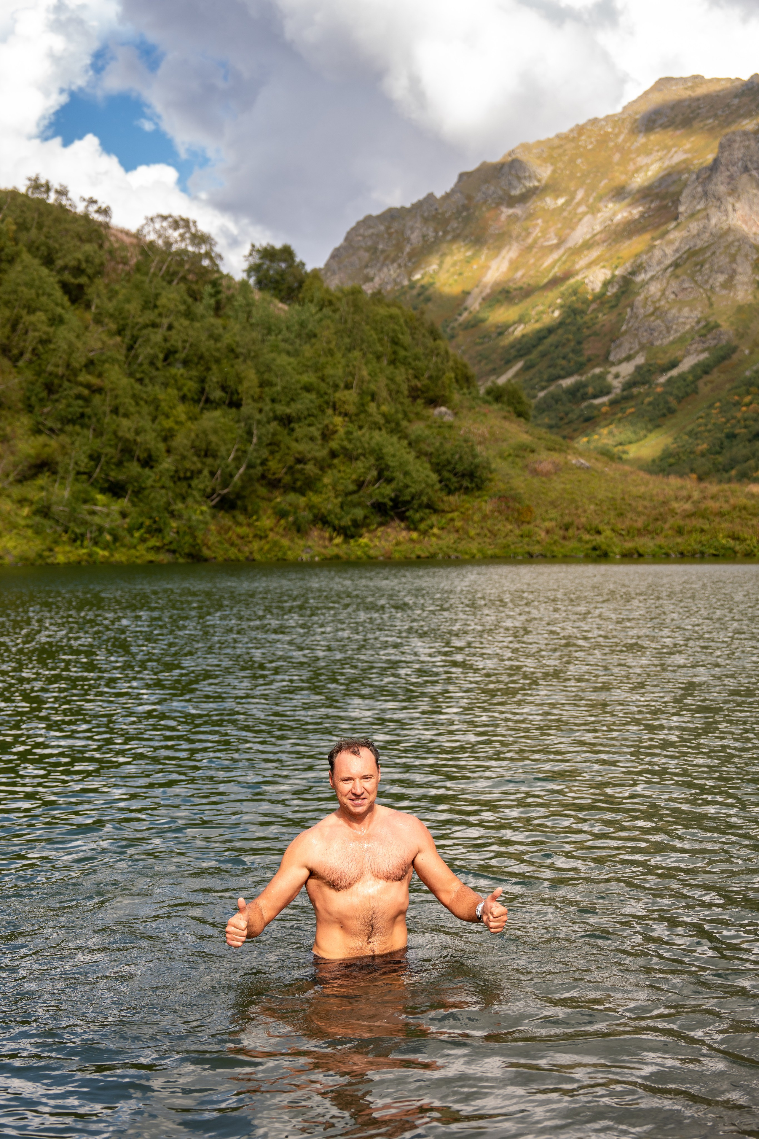 Поход для профсоюза курорта «Газпром Поляна» на Бзерпинский карниз. Репортажный фотограф в Красной Поляне и Сочи Павлюченко Екатерина