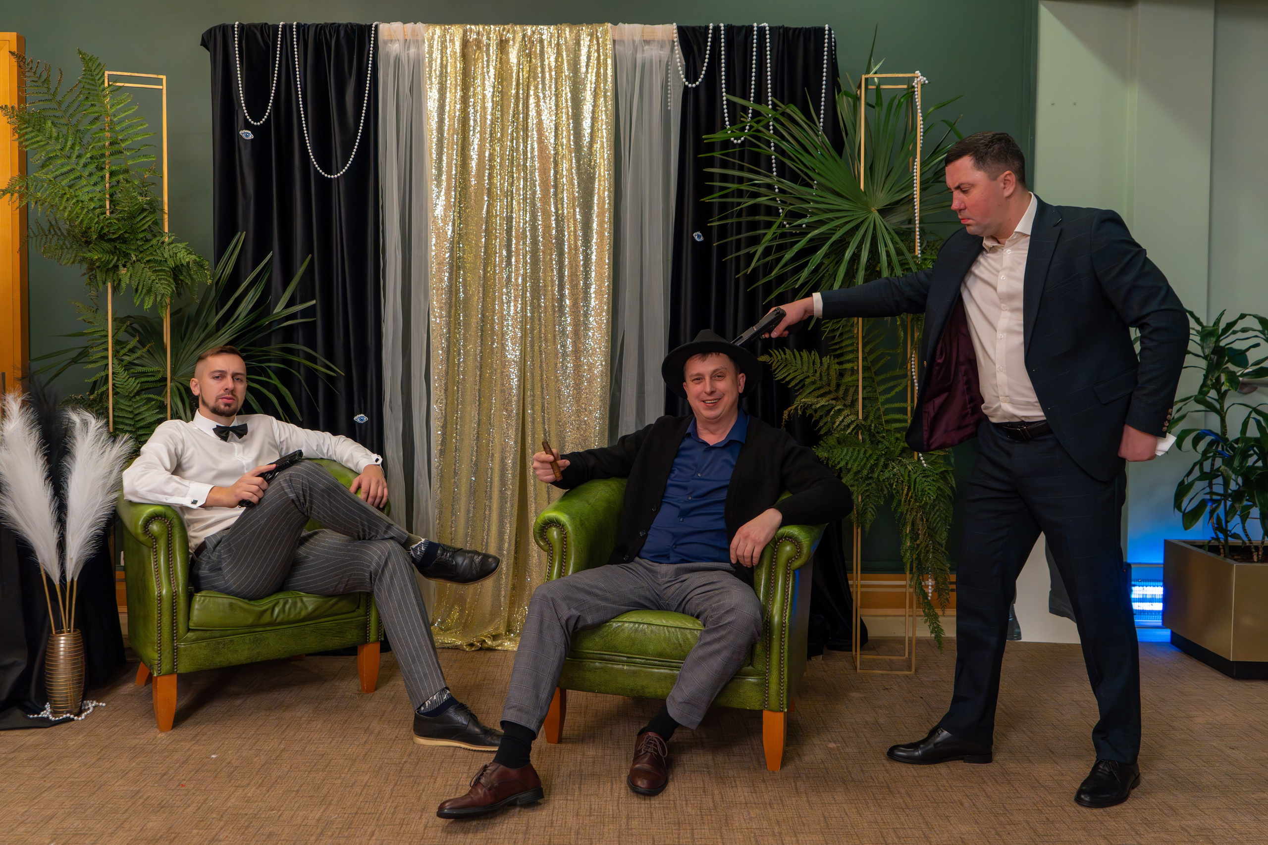 Новый год в стиле Great Gatsby. Репортажный фотограф в Красной Поляне и Сочи Павлюченко Екатерина