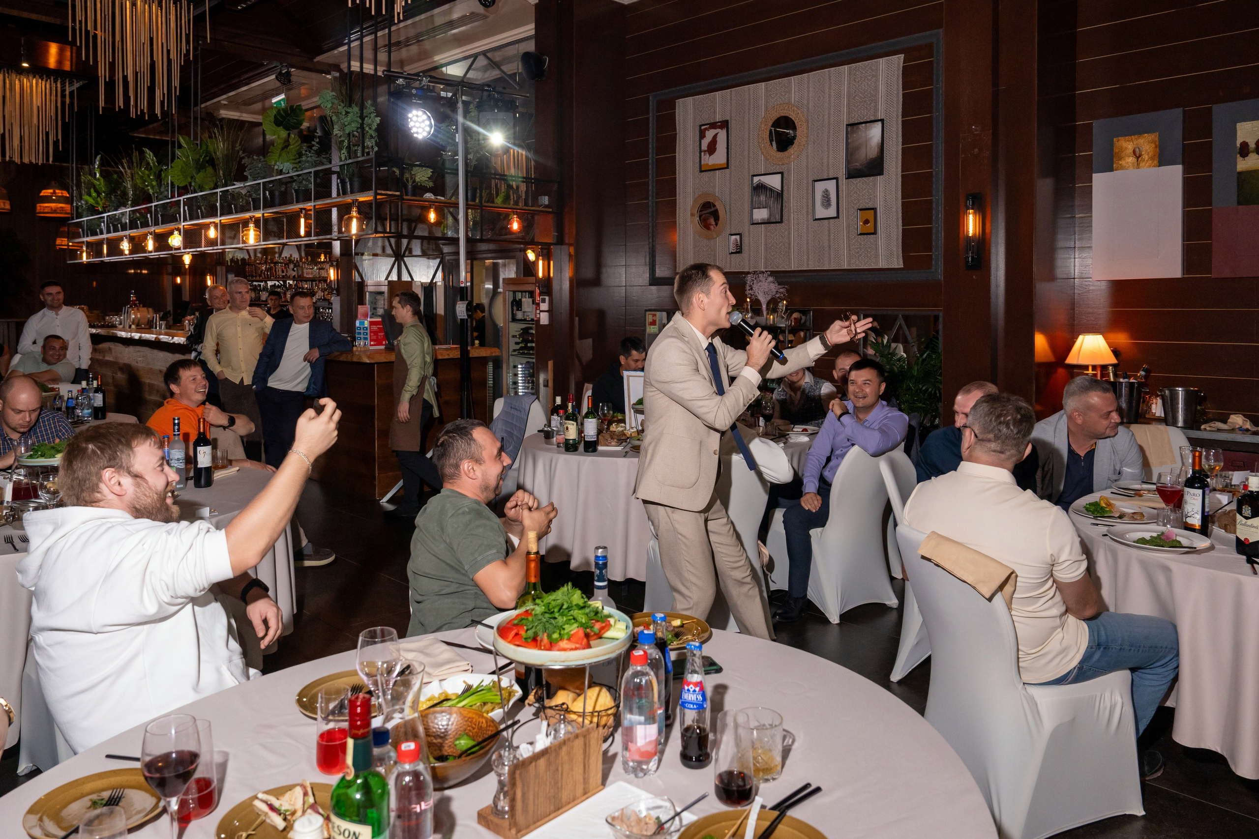 Гала-ужин для компании «Agregatka». Репортажный фотограф в Красной Поляне и Сочи Павлюченко Екатерина