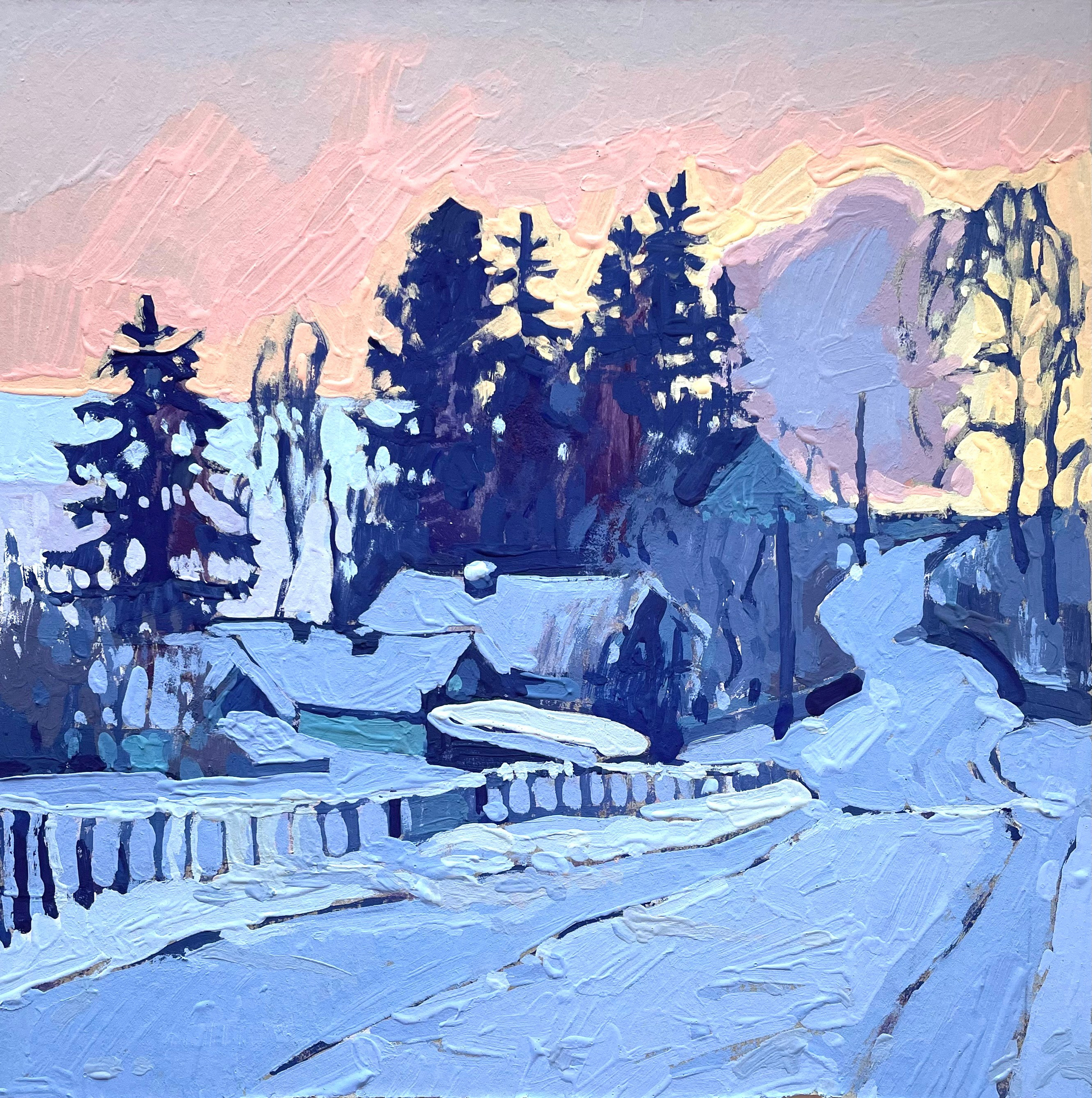 Вологодская область. Художница Лиза Владимирова