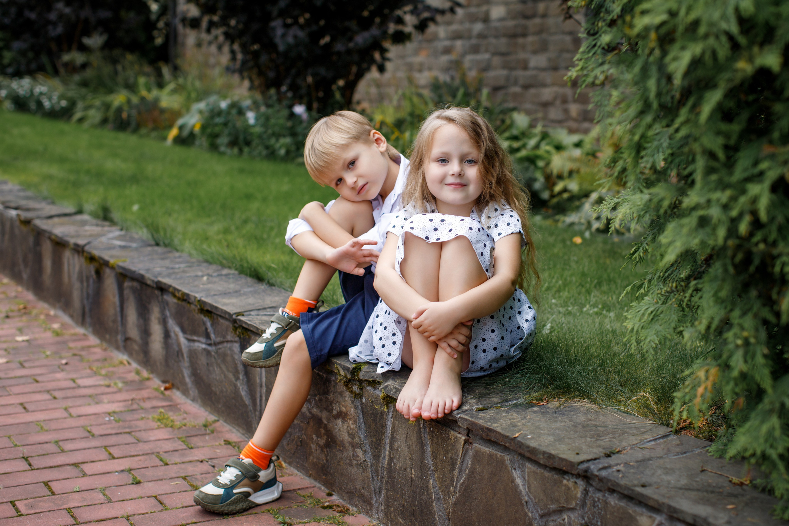 У прудика. Детский и семейный фотограф Мария Киселёва. Москва