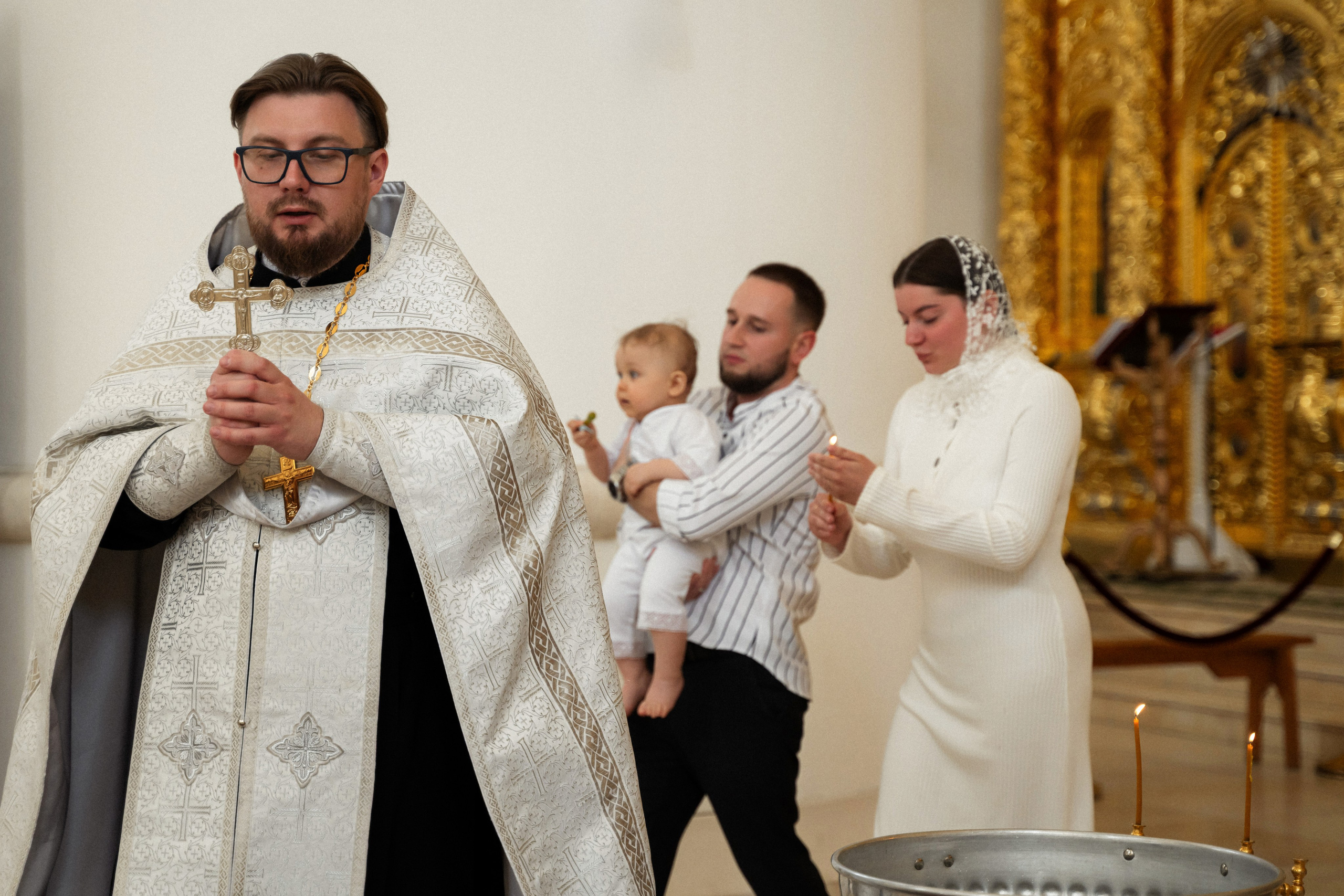 Крещение Макара. Фотограф Алина Филимонова Тверь