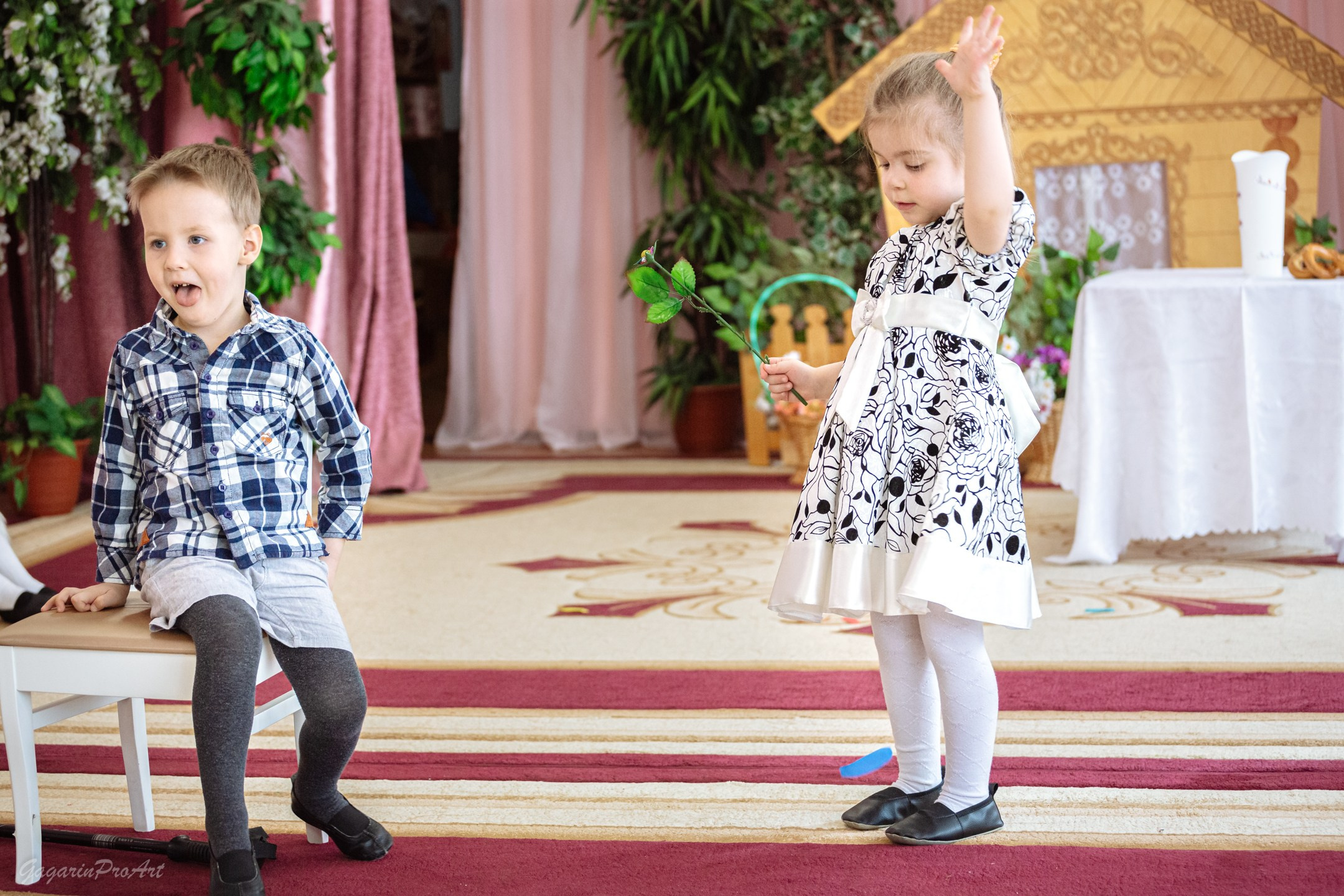 Репортажная съёмка в саду на праздник. GagarinProArt