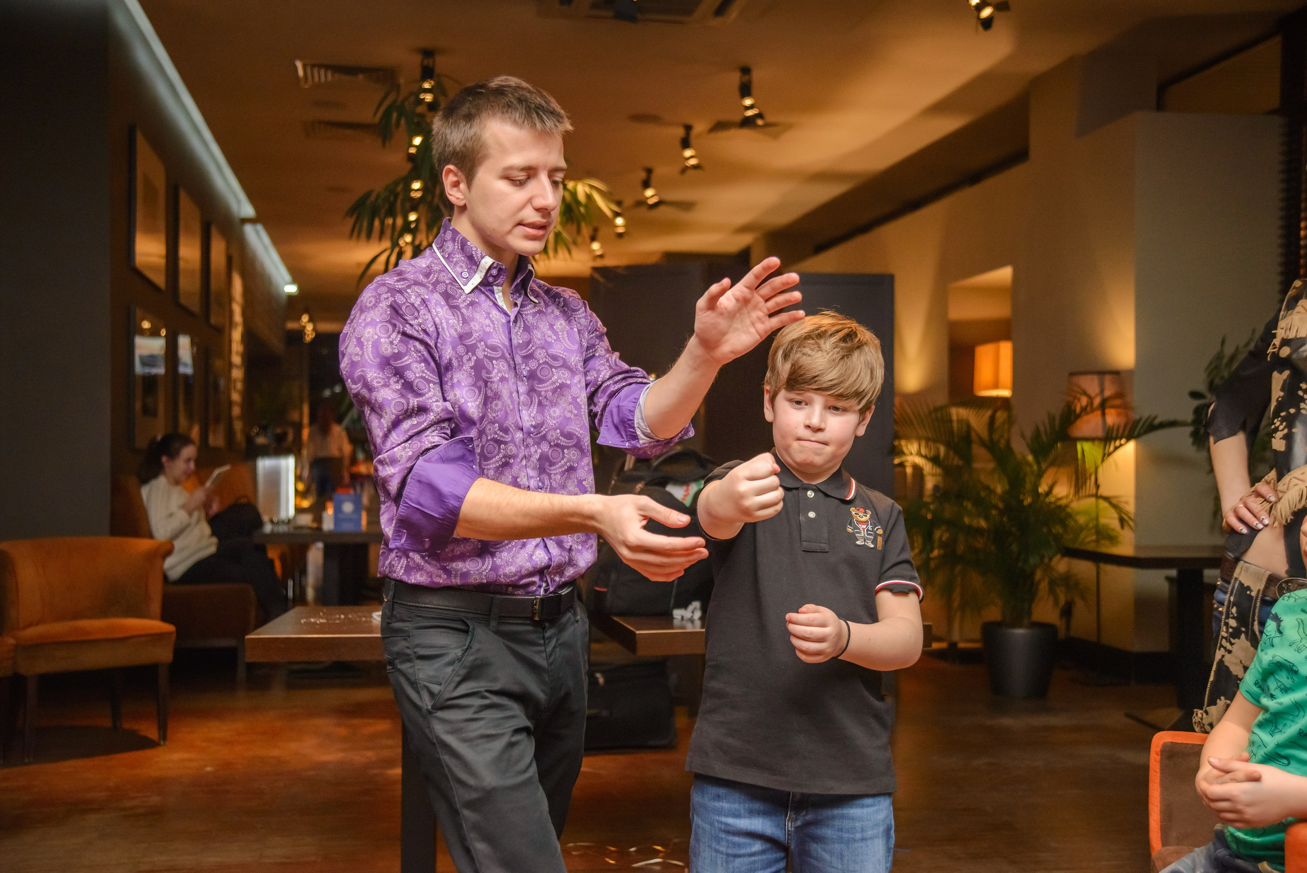 Детский день рождения в ресторане