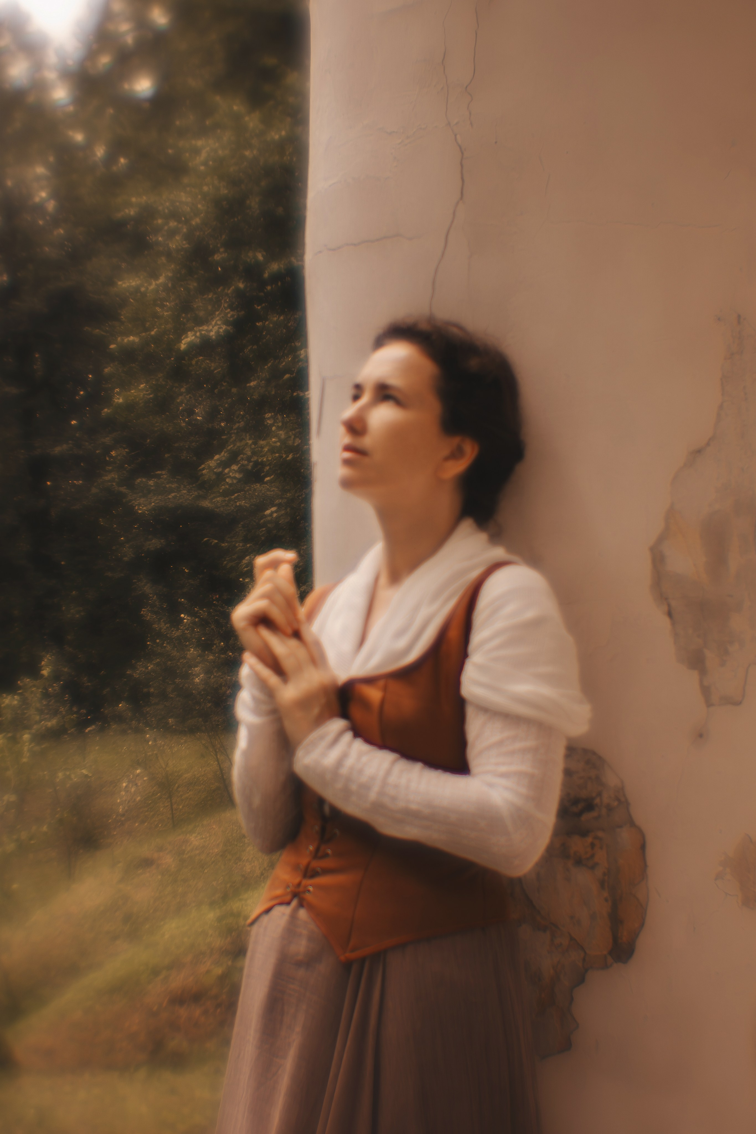 Женский портрет в историческом образе. Семейный и женский фотограф в Москве Надежда Воробьева