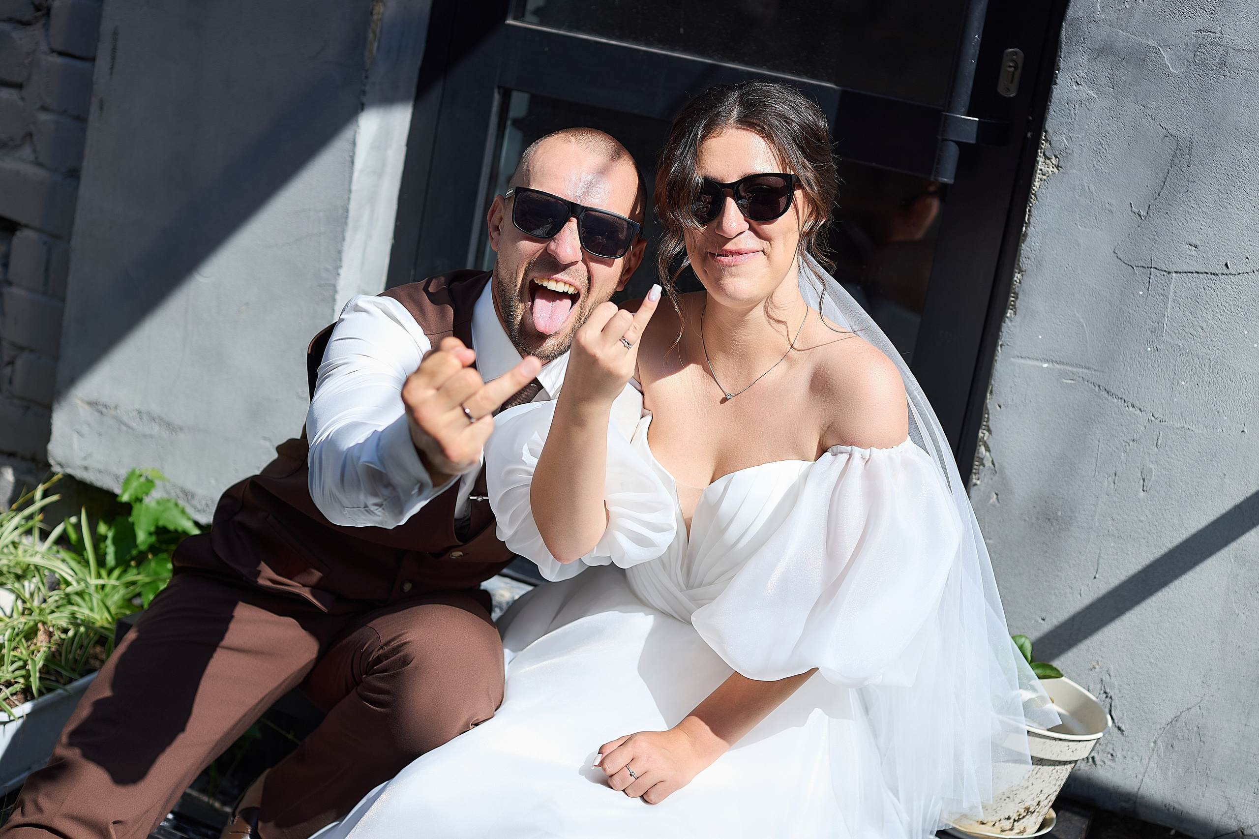 свадебная фотосессия в Самаре - эмоции на свадьбе