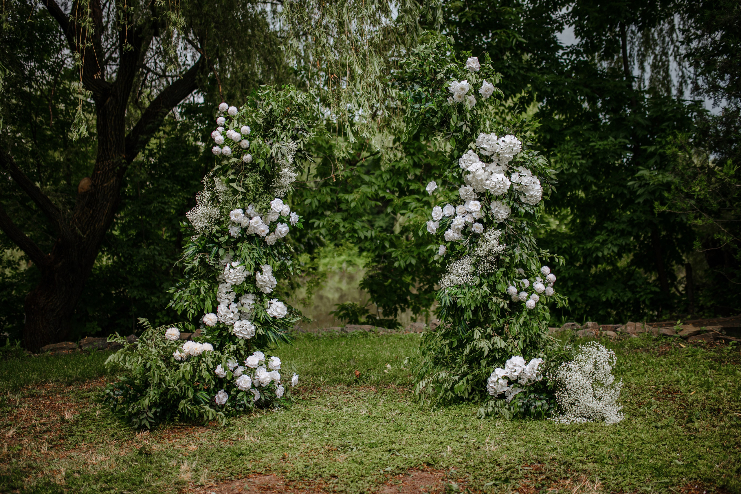 Съёмка свадебного декора. 100-й пруд. Свадебный фотограф Константинова Елена