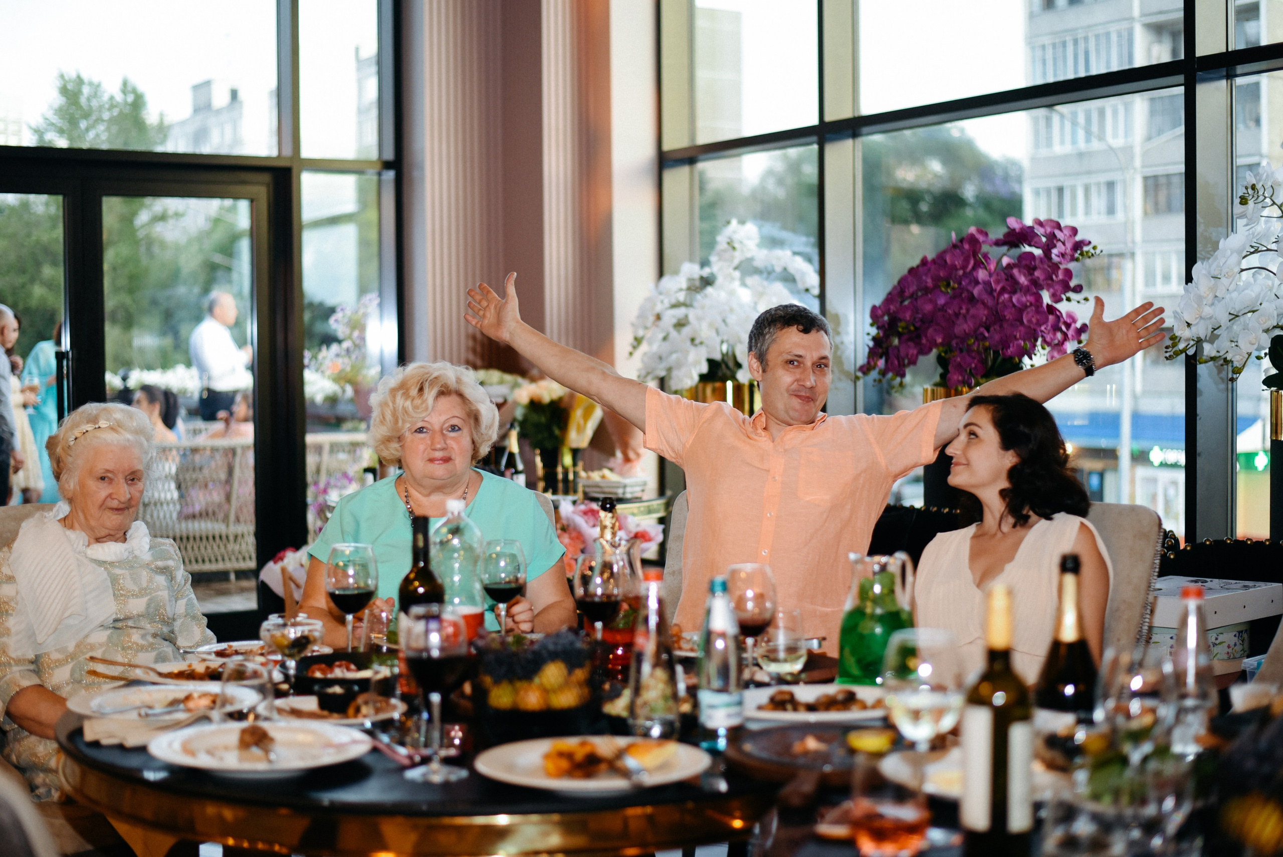 Виктор и Ангелина Банкет на 100 гостей Ресторан Segreto. Фотограф Лола Волна, город Москва