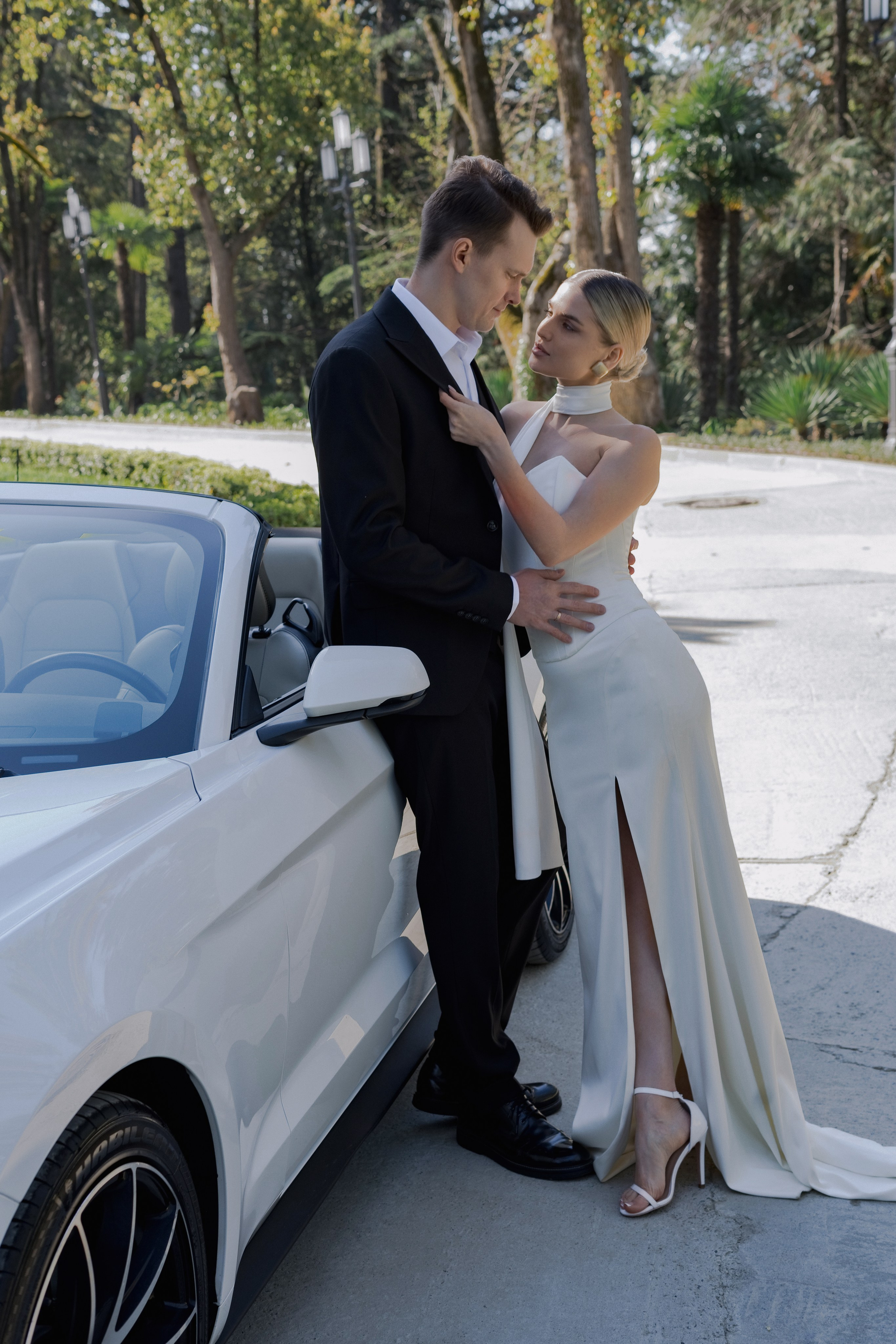 Свадебная прогулка Сергея и Елены в Сочи. Профессиональный Фотограф в Сочи Марина Ситкина