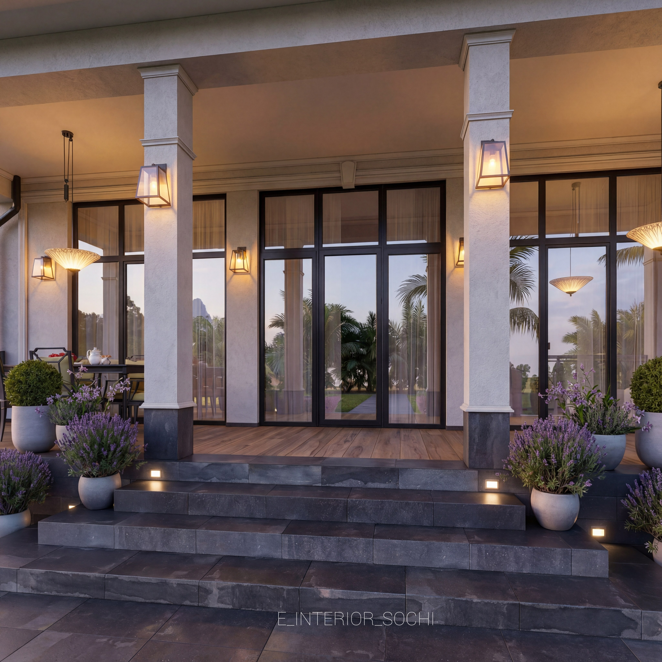 THAGAPSH FAMILY ESTATE. Дизайн интерьера Евгения Тисленко