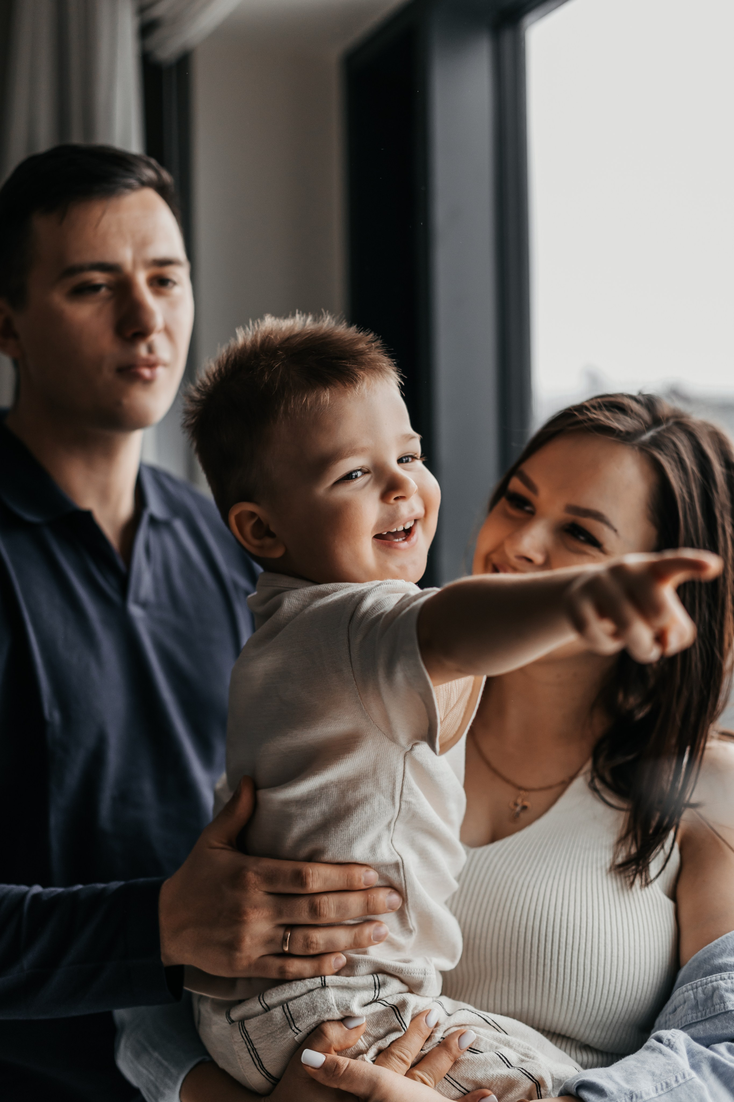 Про Юлю, Андрея и Артема. Семейный, женский фотограф Москве Лиза Лутцева