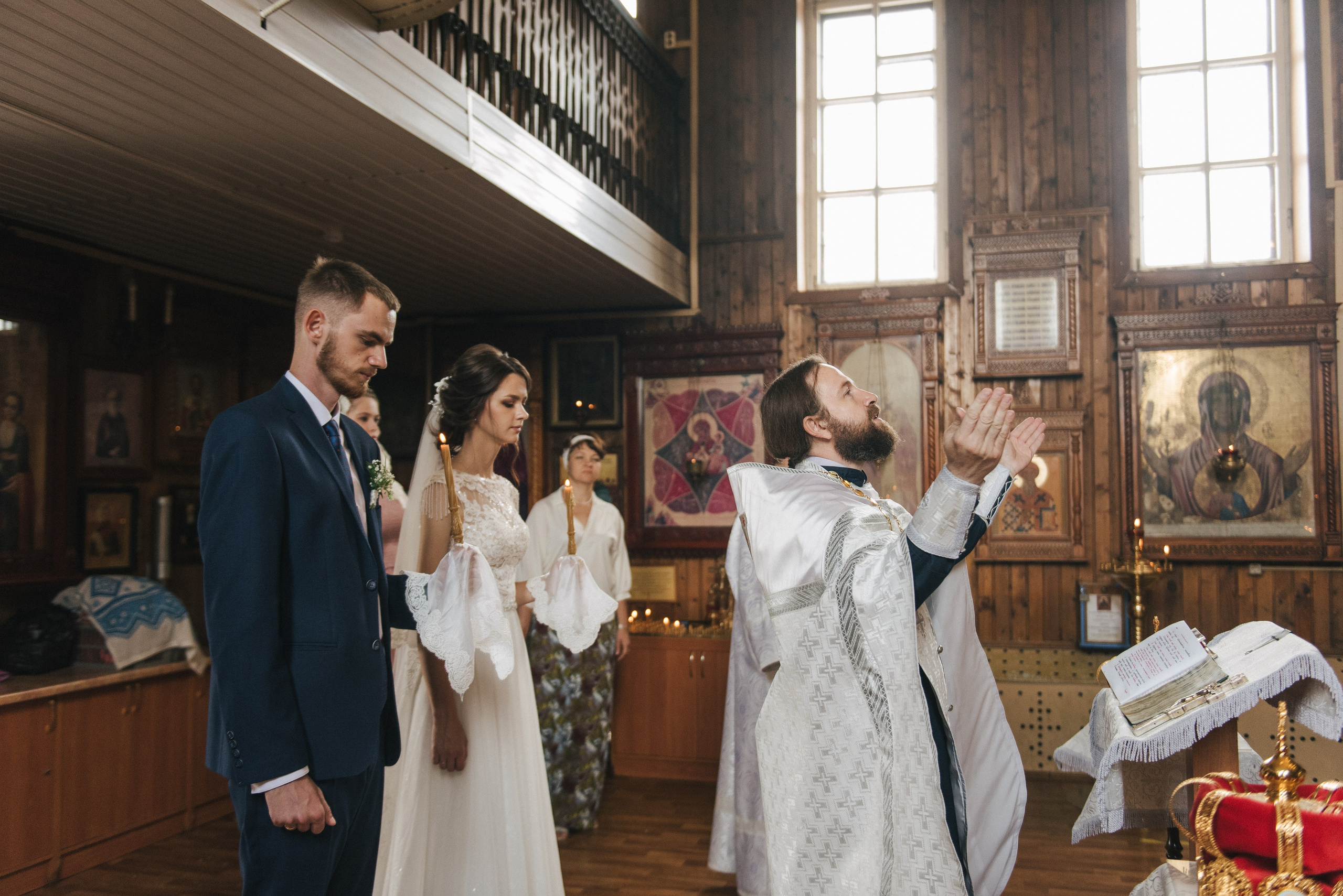 Венчание Никиты и Тони — Храм Иоанна Кронштадского. Свадебный и семейный фотограф Волгоград Москва