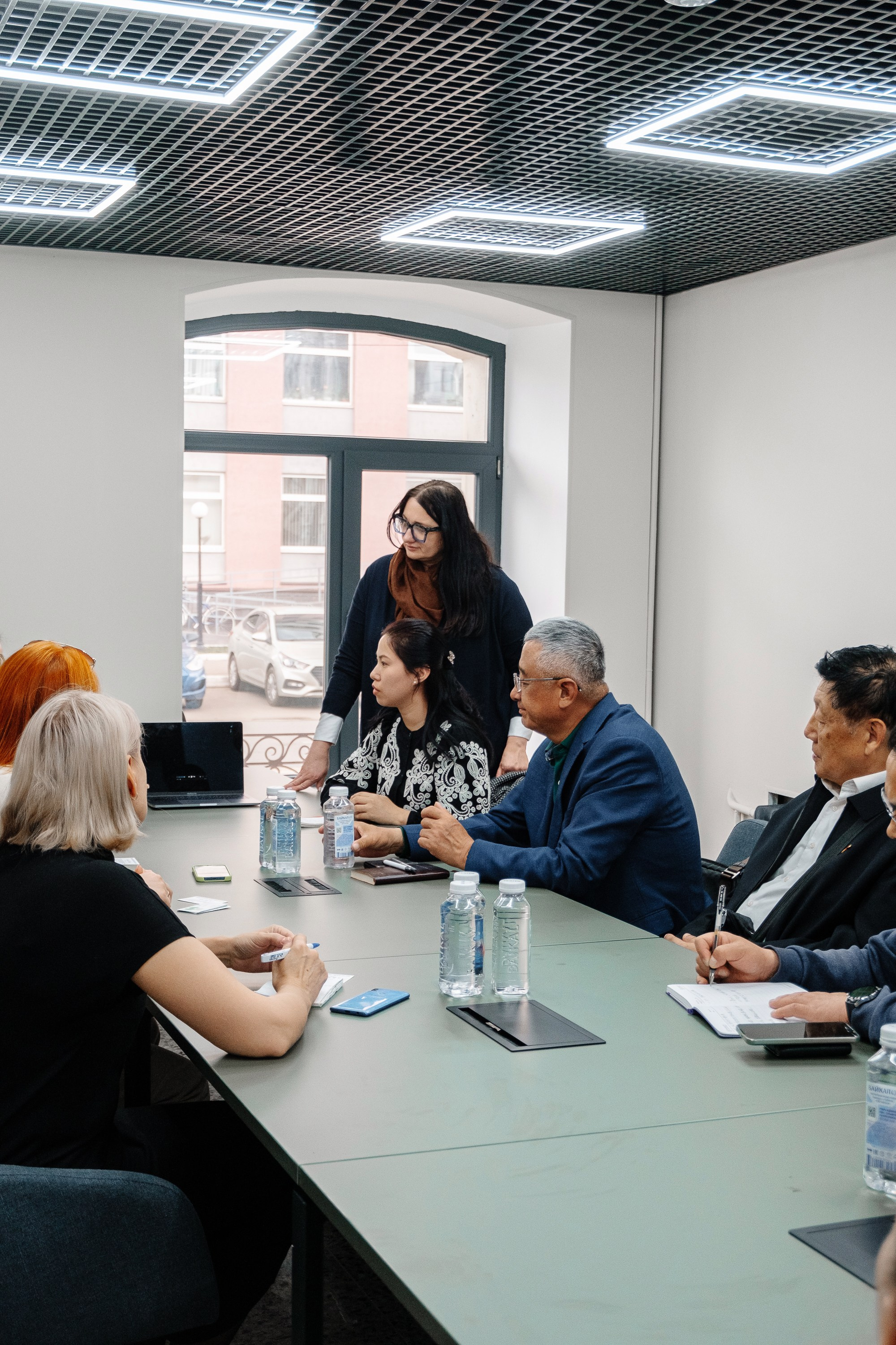 Делегация Китая в Ивановской текстильной компании