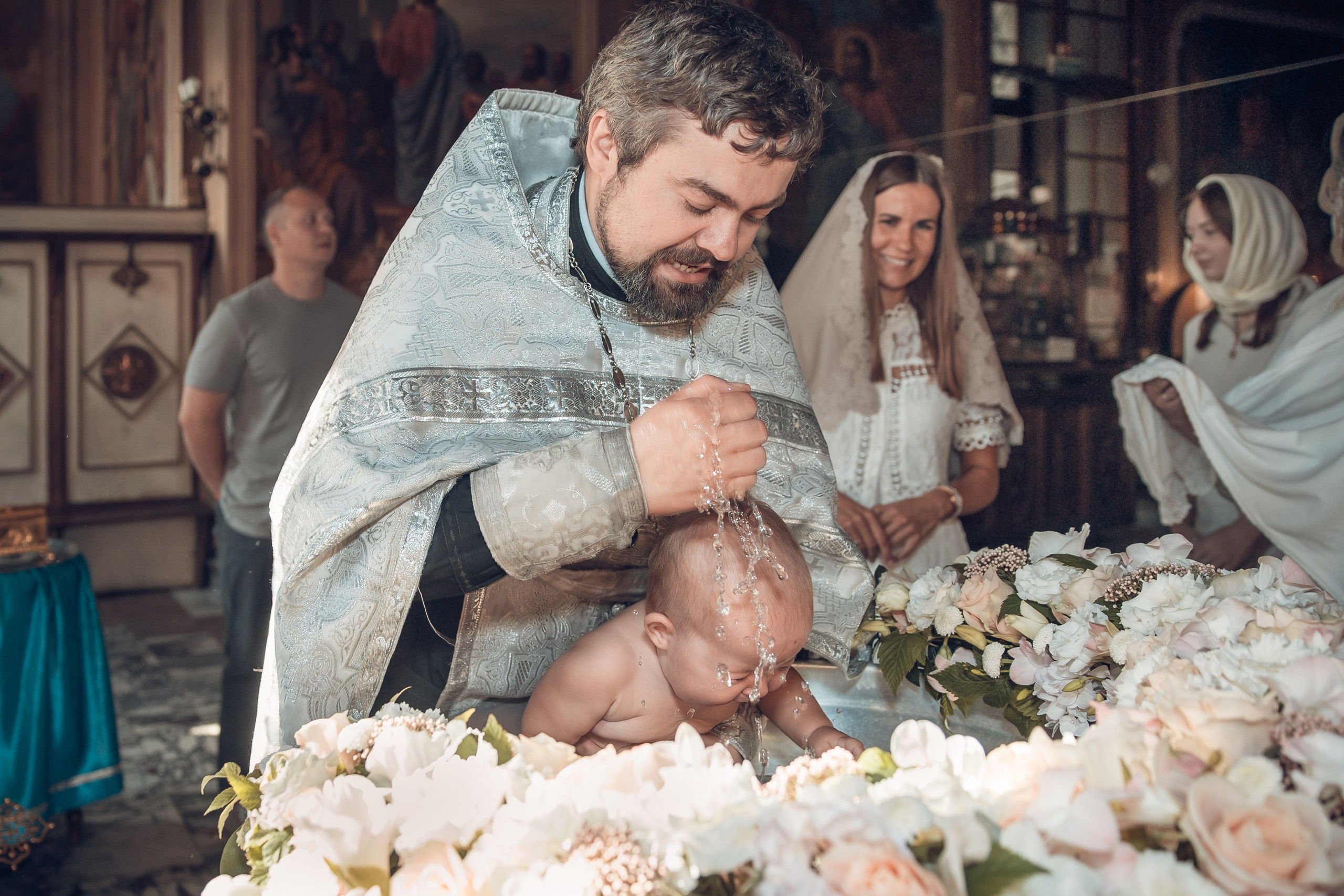 Таинство крещения. Семейный и детский фотограф в Москве Орешина Юлия