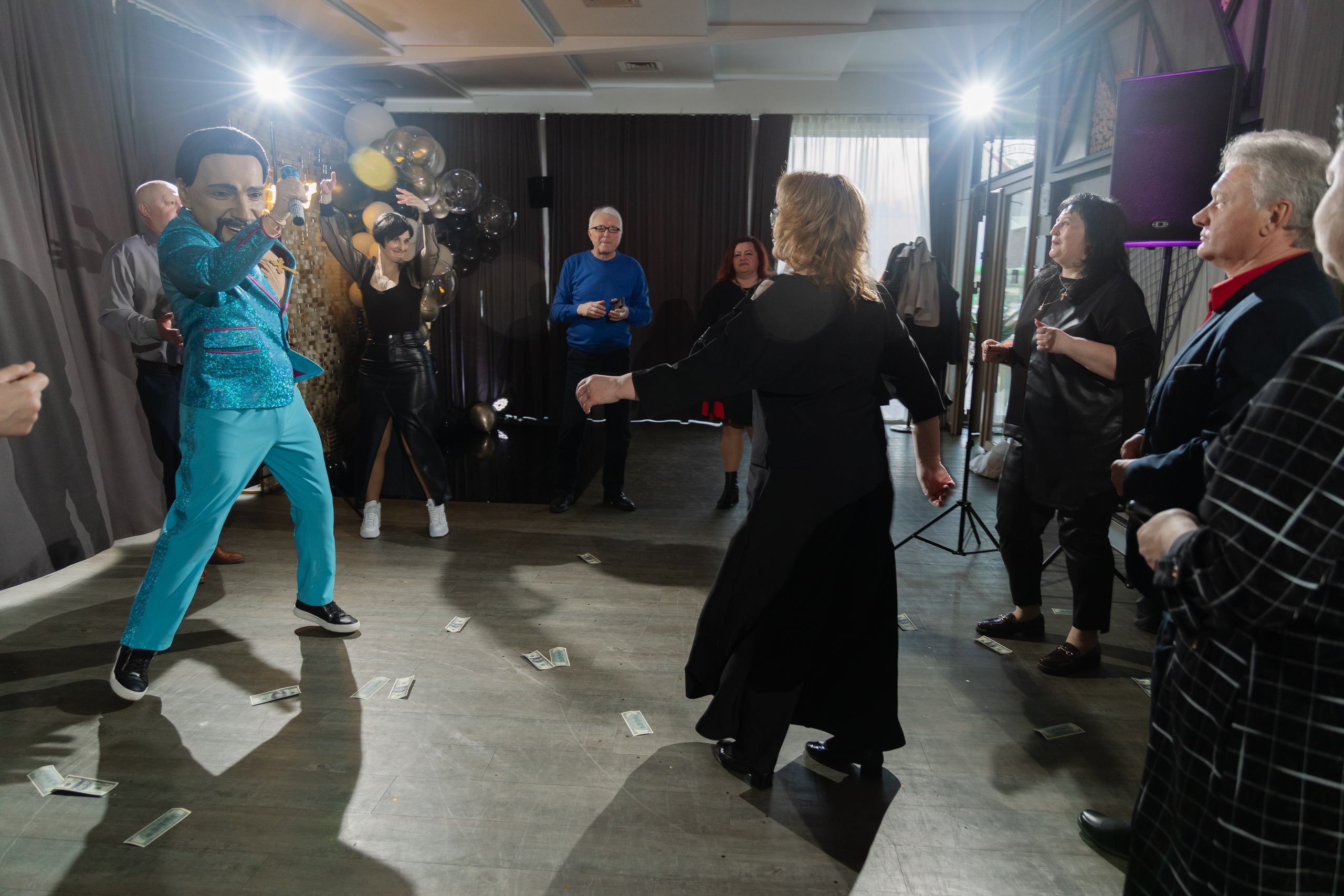 Фотосъемка юбилея в кафе BALDENINI в Минске. Свадебный фотограф в Минске/Беларуси Сергей Спиридонов