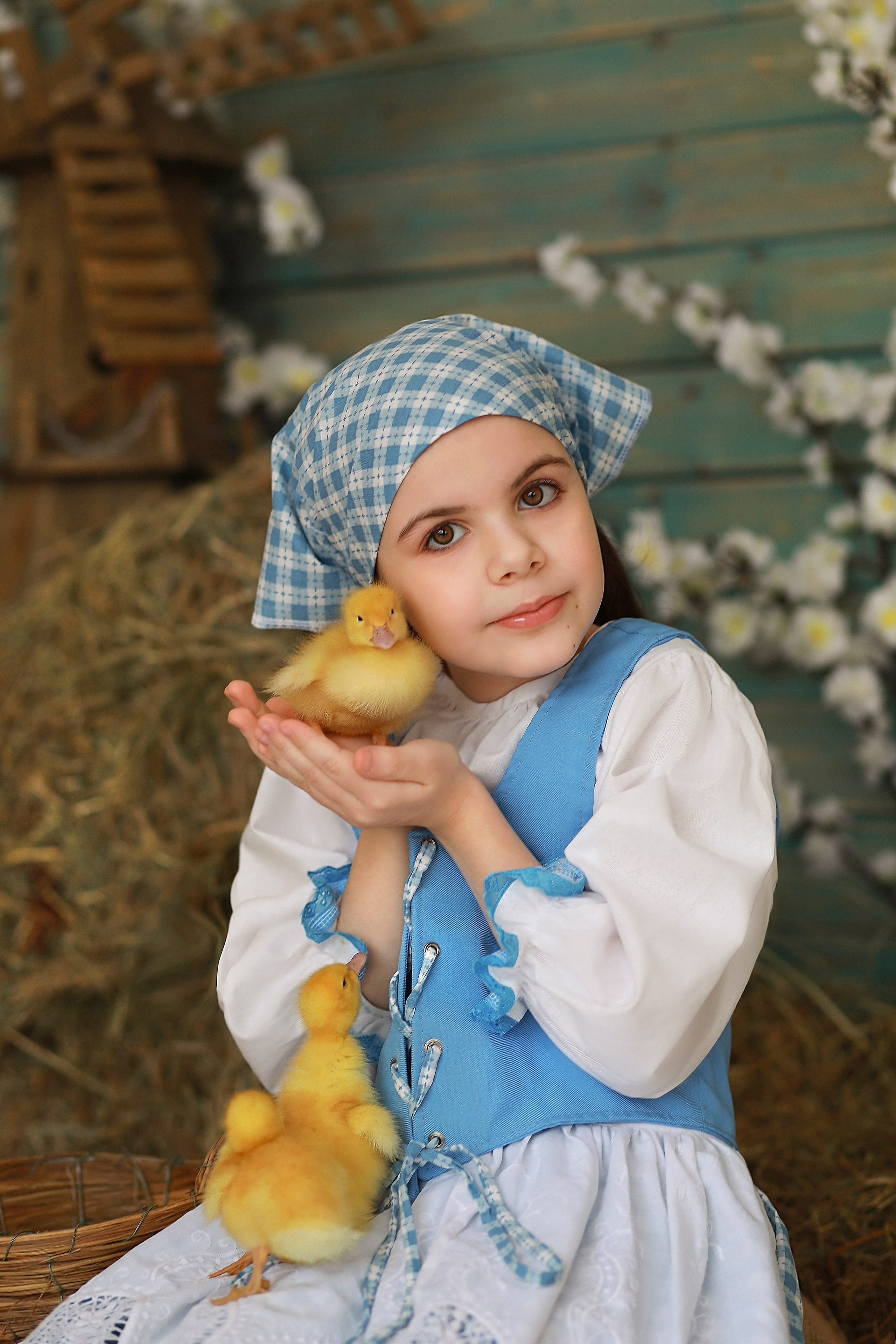 Фотосессия с утятами Драган студия. Детский и семейный фотограф г. Москва Оксана Катаджи