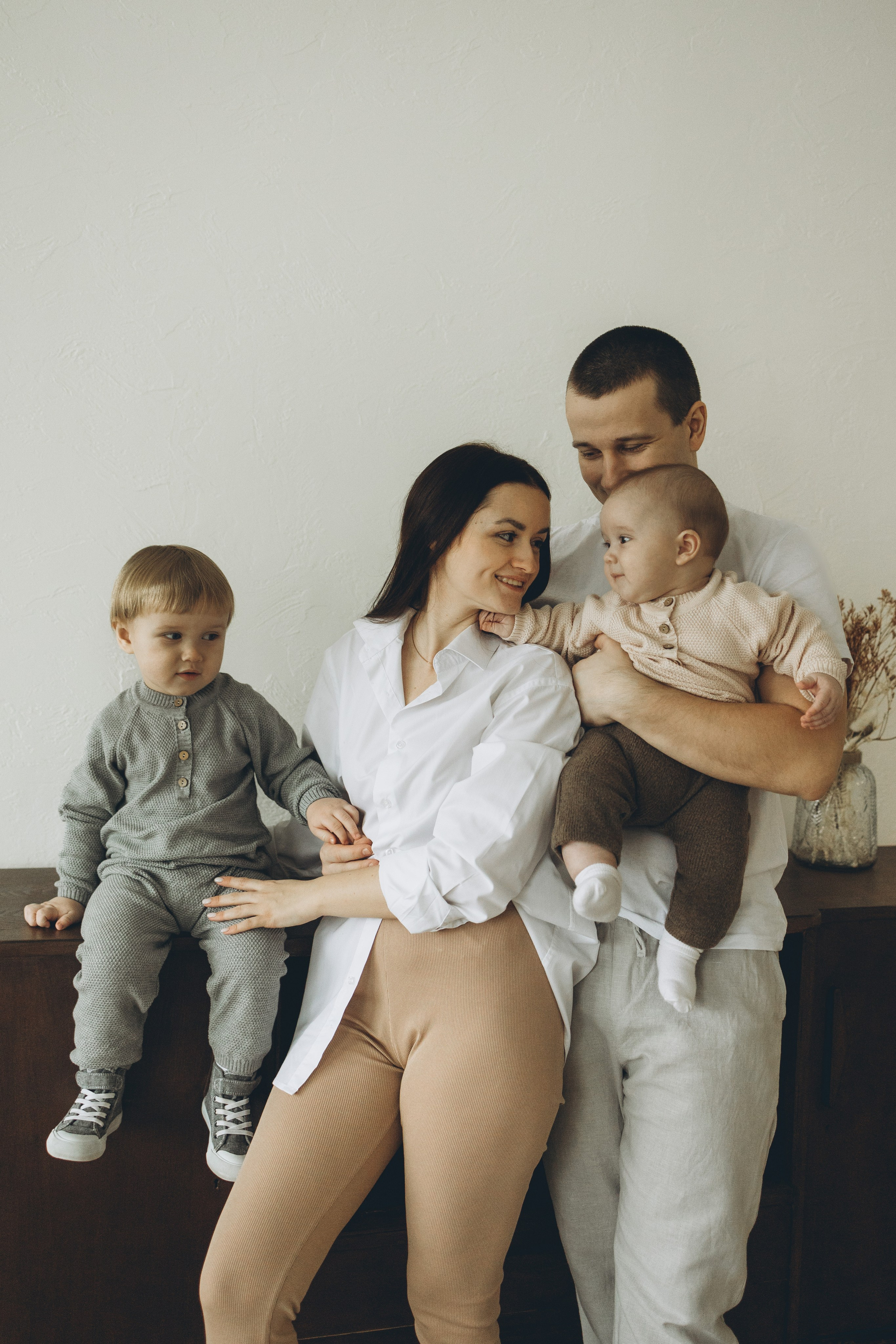 Настя, Паша, Дима и Саша. Семейный фотограф в Москве Виктория Ястребинская