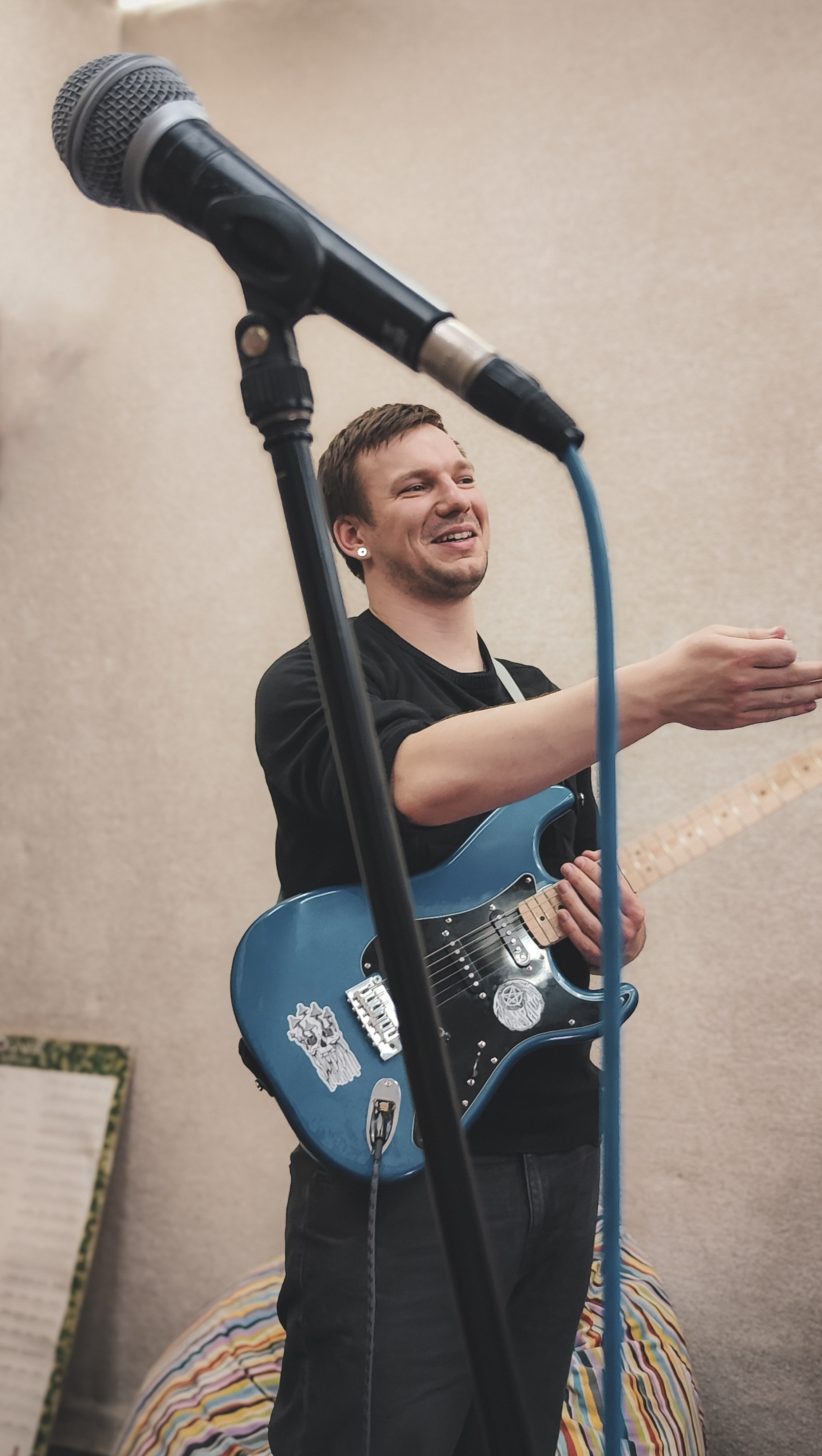 Репетиция рок-группы. Фотограф репортажей и стритфотосессий в Москве Людмила Смирнова