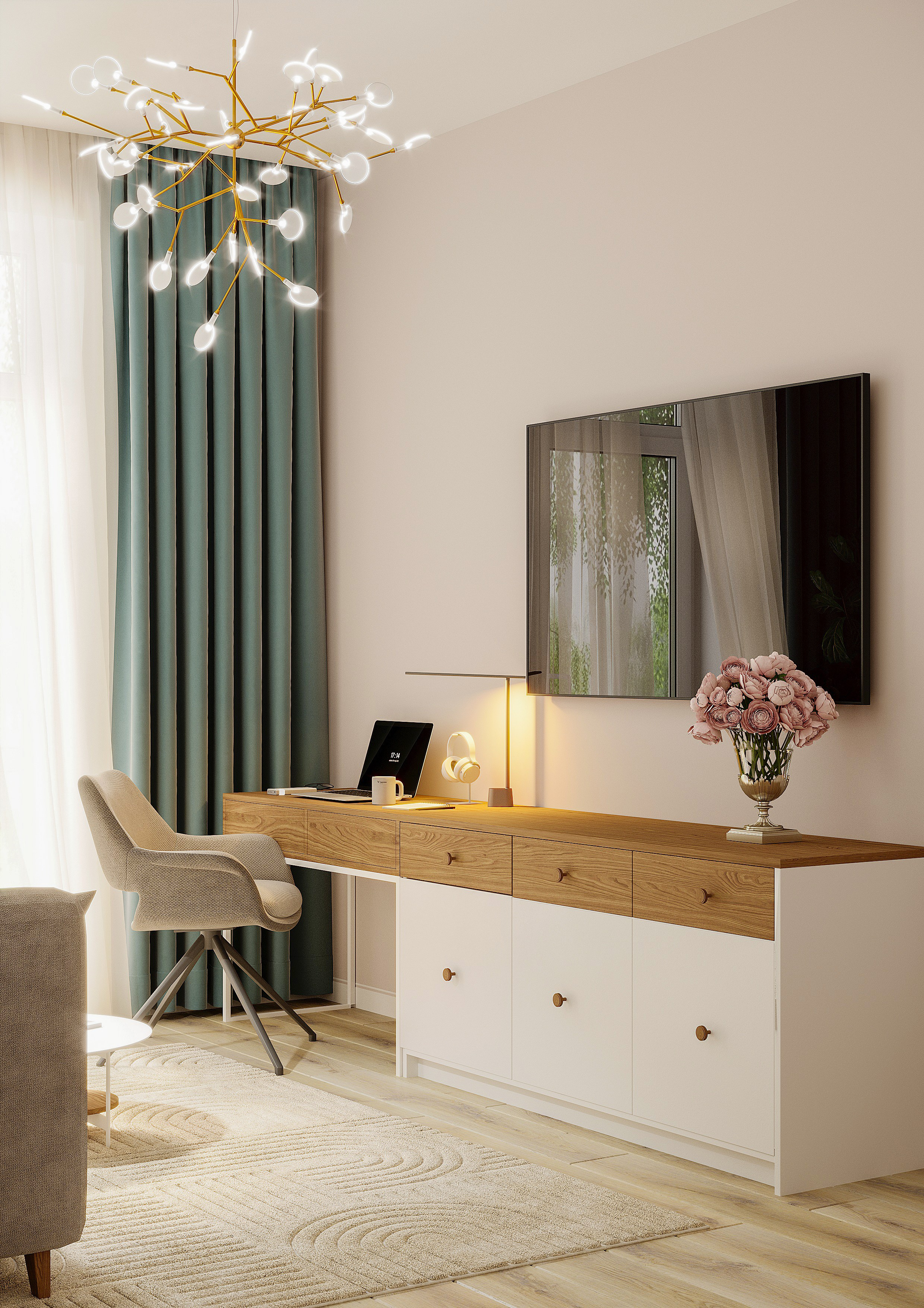 Квартира для большой дружной семьи. Батракова Наталья дизайнер интерьеров Санкт-Петербург Москва Архангель