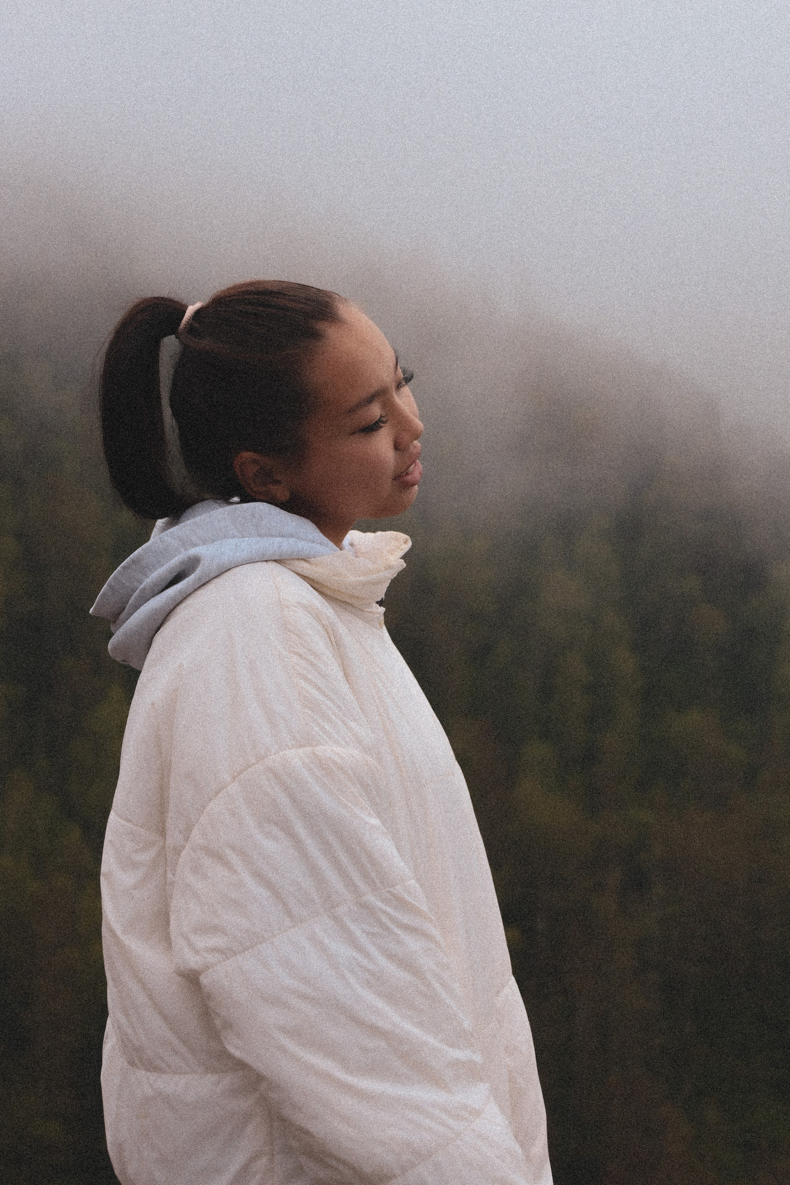 Туманное утро (Ксения). Фотограф Горный Алтай